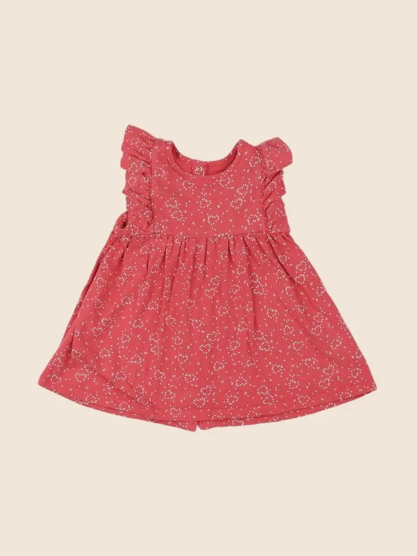 Vertbaudet - robe rouge - 12 mois
