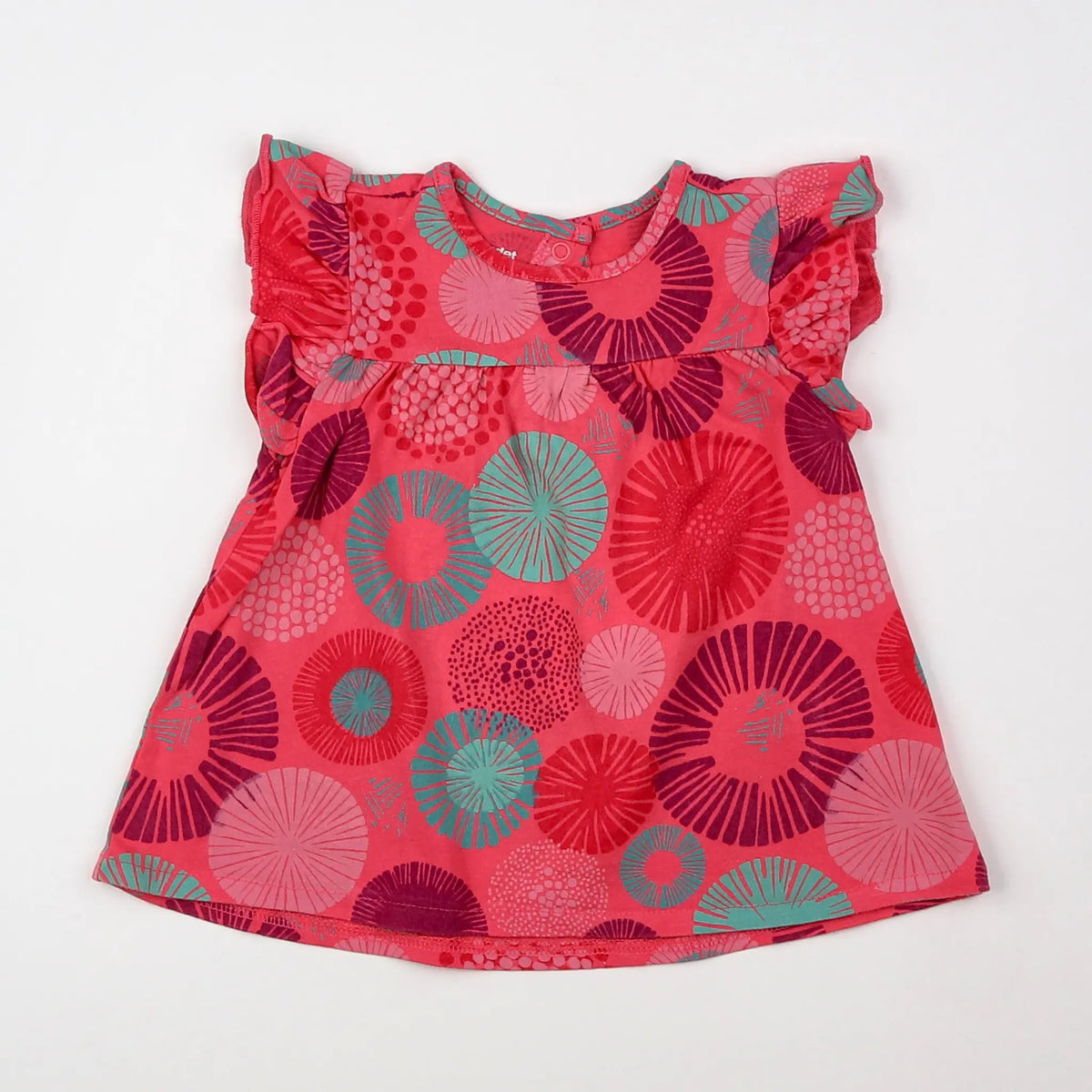Vertbaudet - blouse rose - 12 mois