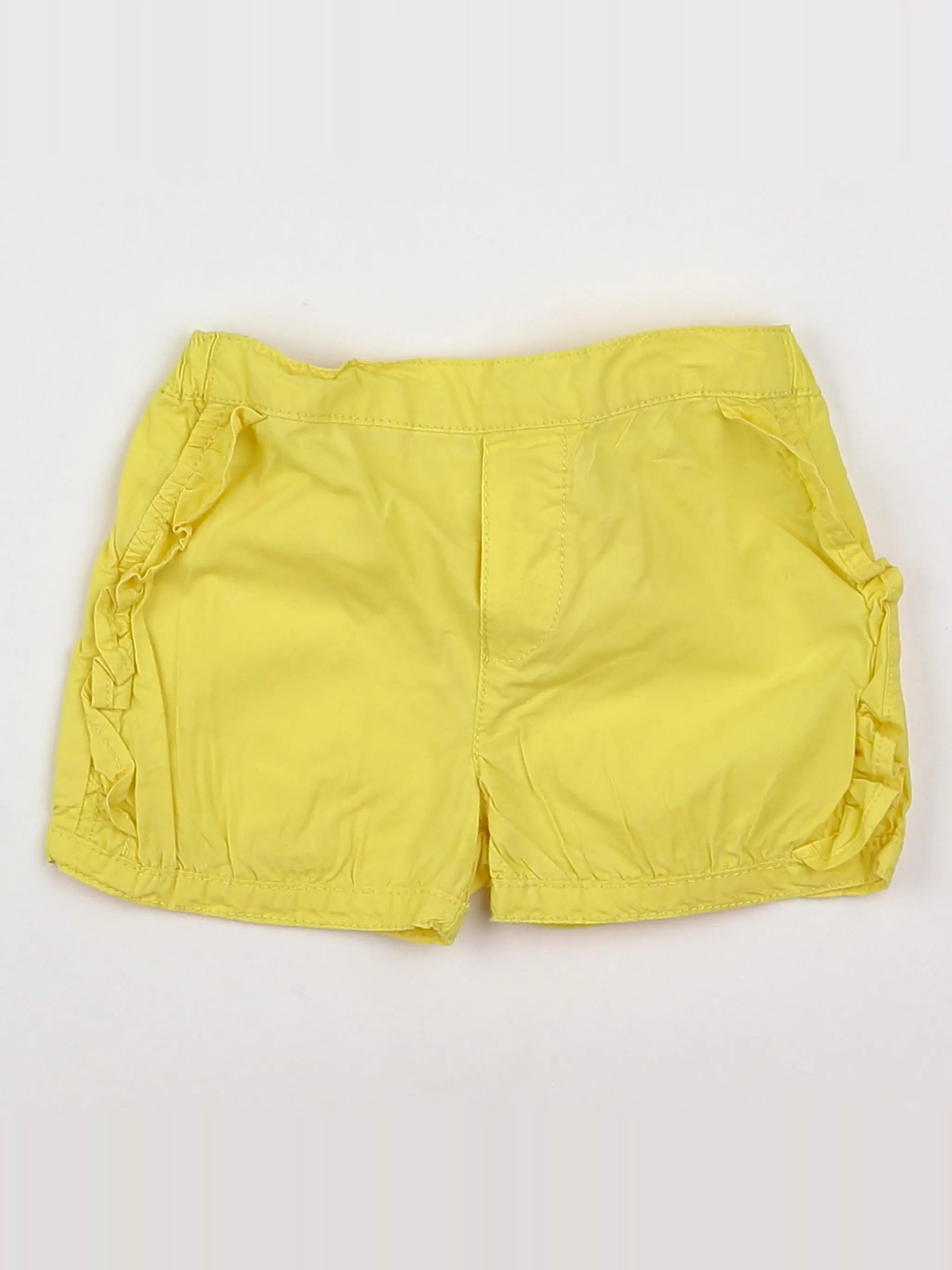 Vertbaudet - short jaune - 18 mois