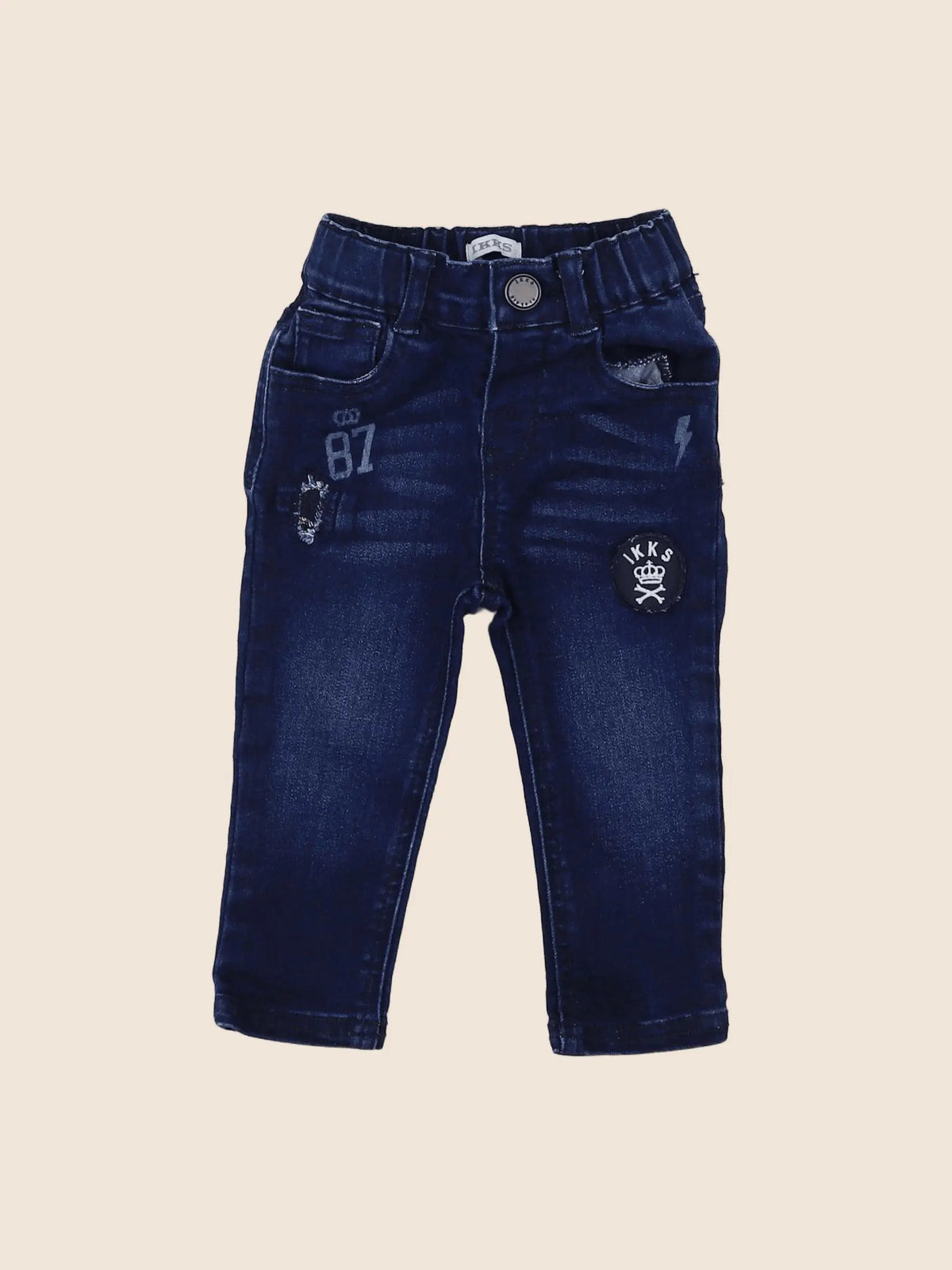 IKKS - jean bleu - 12 mois
