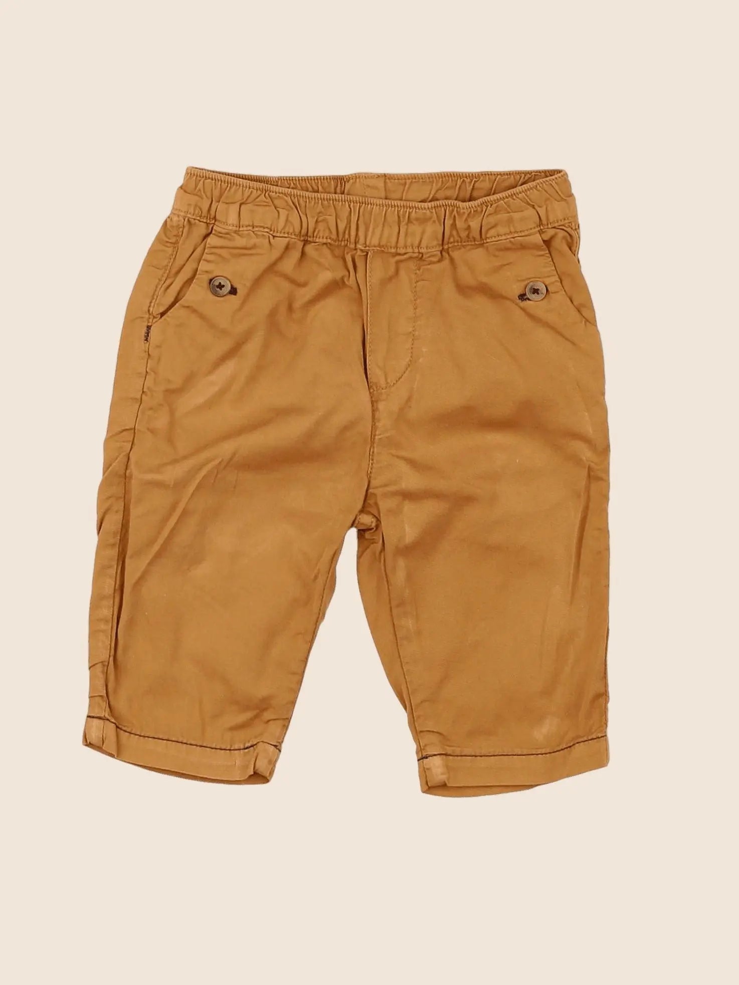 Natalys - pantalon marron - 3 mois