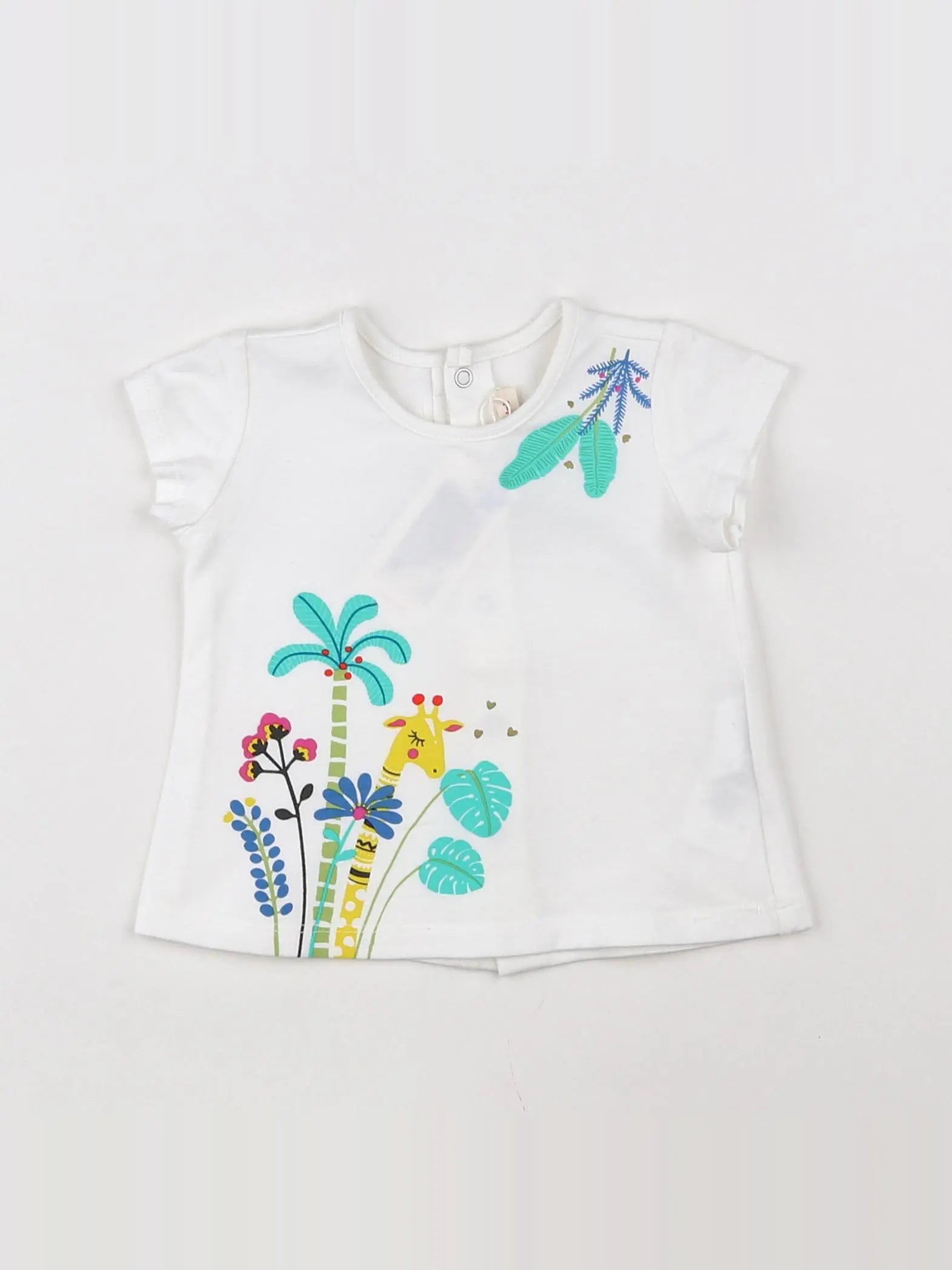 Catimini - tee-shirt beige (état neuf) - 3 mois