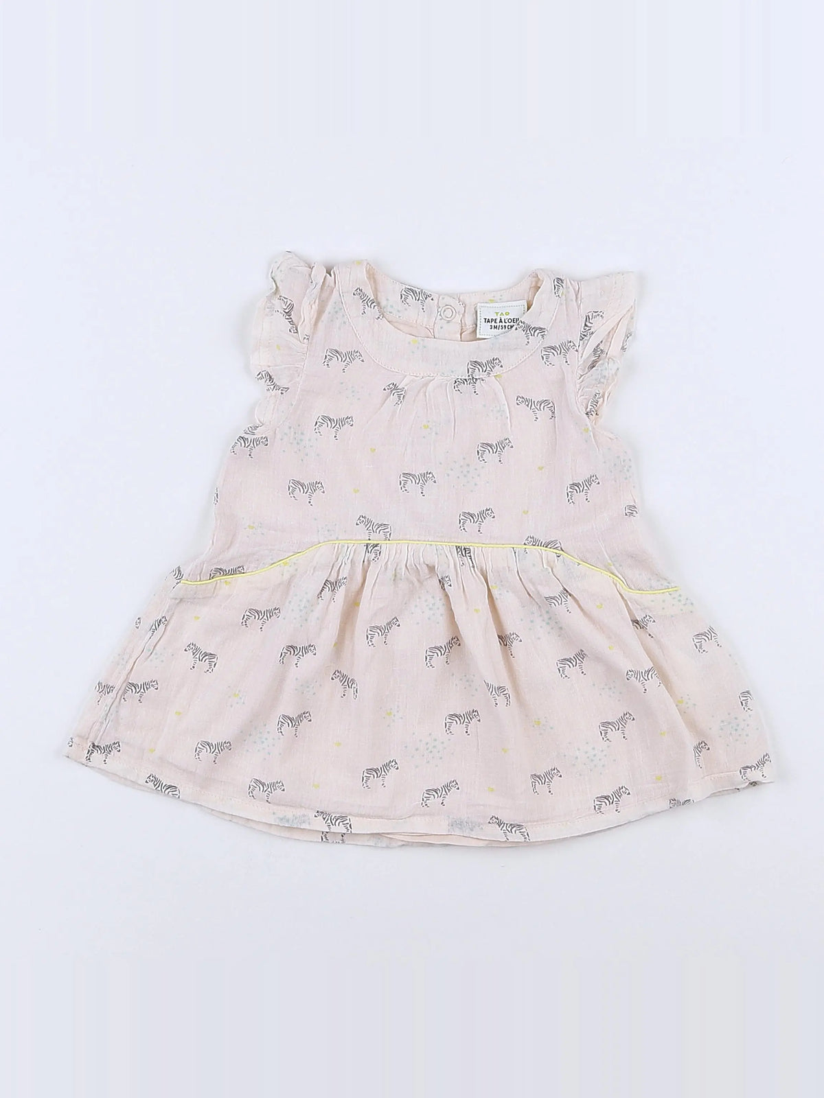 Tape à l'oeil - robe rose - 3 mois