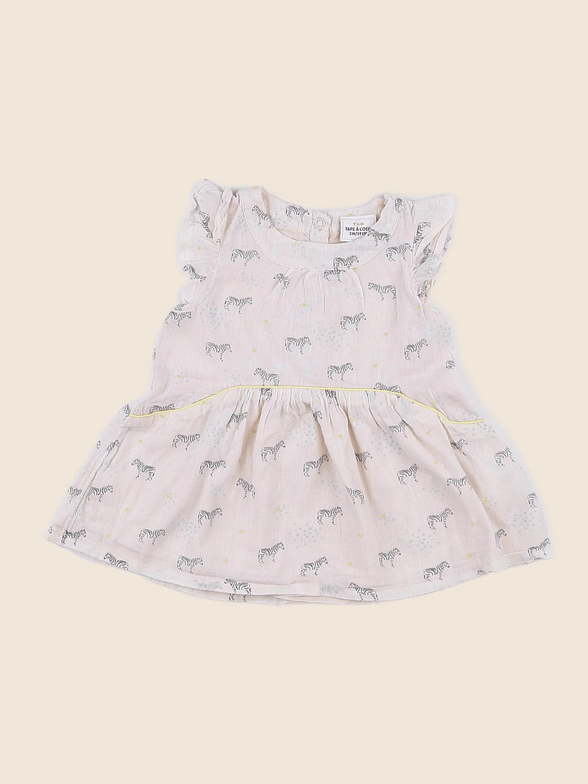 Tape à l'oeil - robe rose - 3 mois