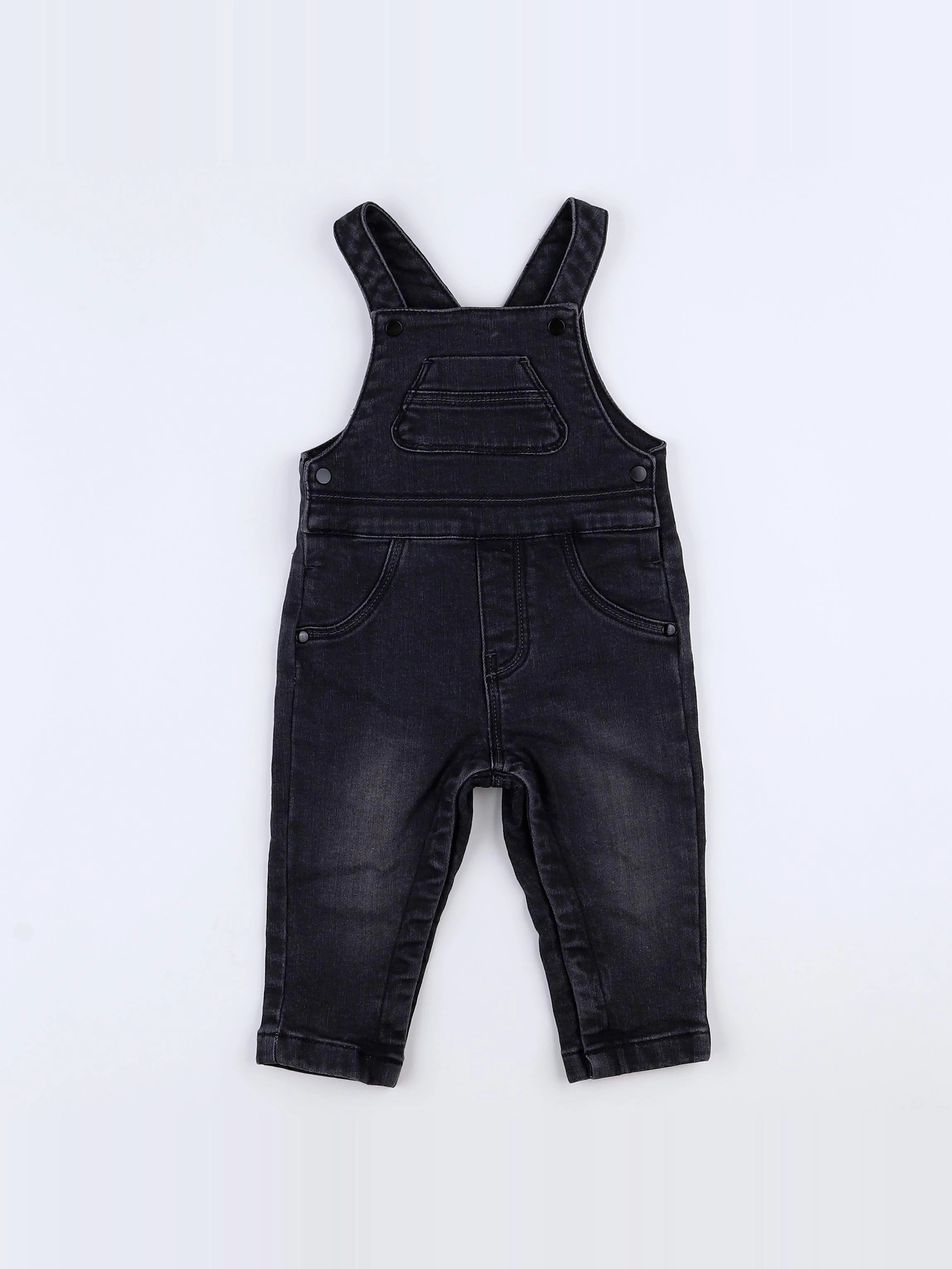 Absorba - salopette gris - 9 mois