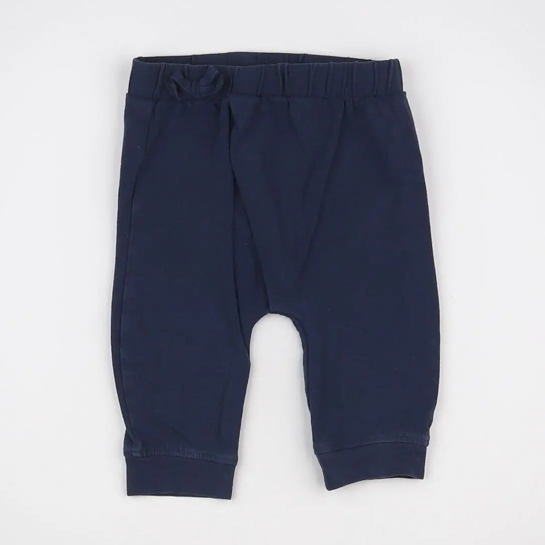 Vertbaudet - sarouel bleu - 6 mois