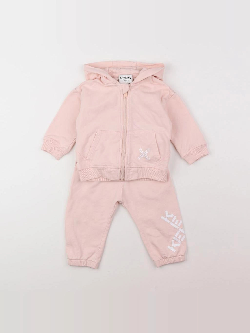 Kenzo - ensemble rose - 12 mois