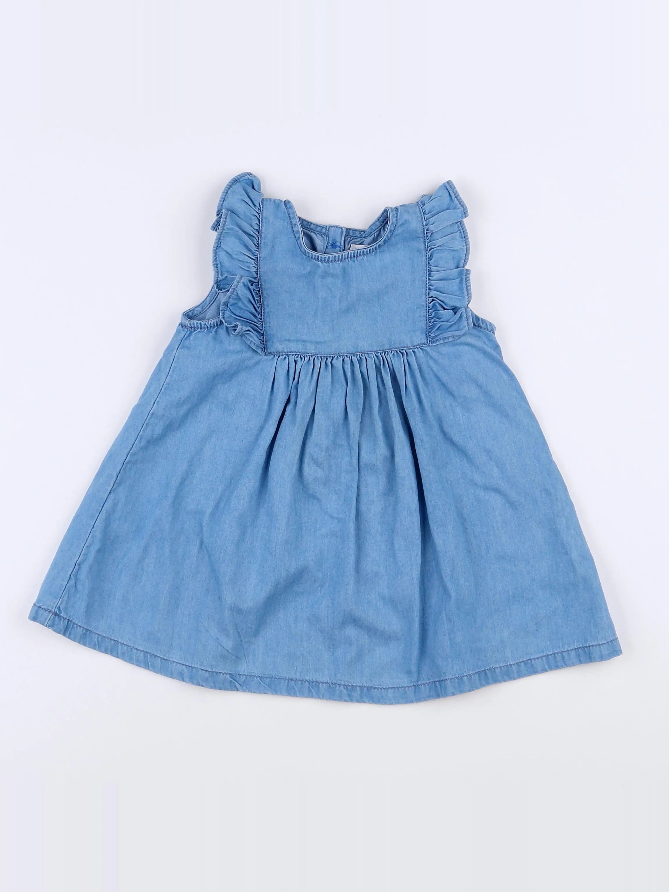 Boutchou - robe bleu - 9 mois