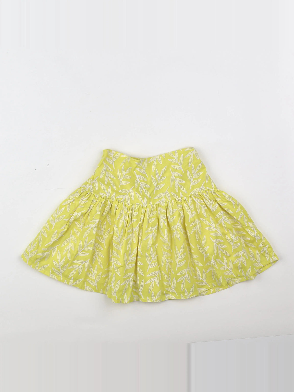 Okaidi - jupe blanc, jaune - 8 ans