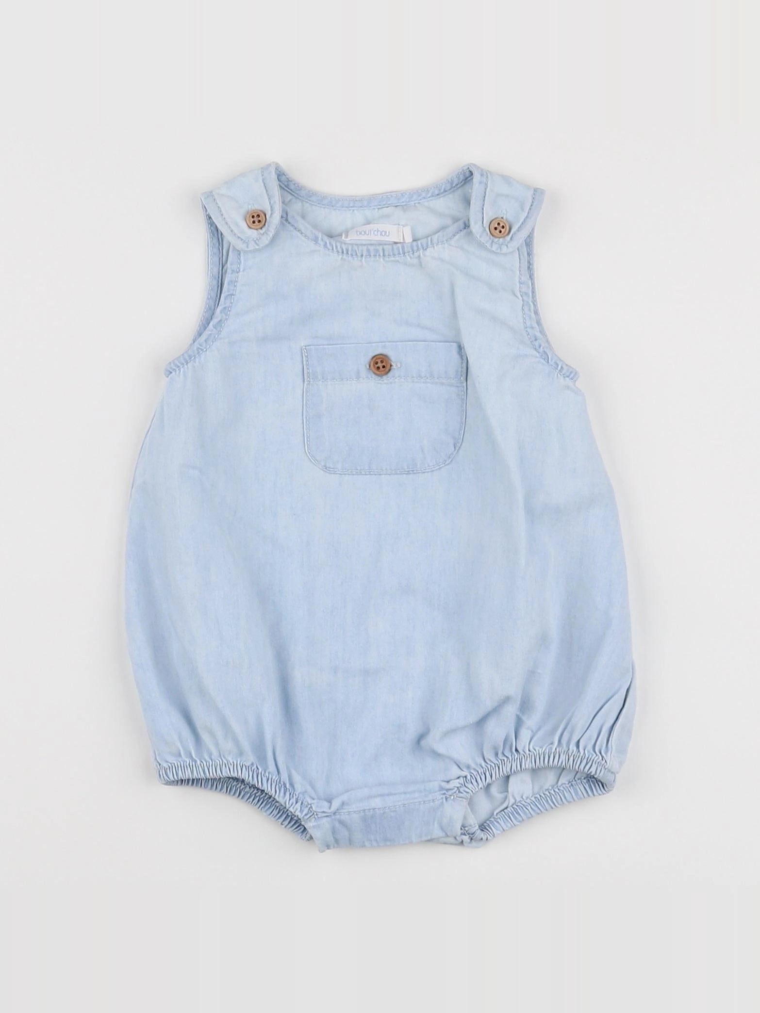 Boutchou - combinaison bleu - 3 mois