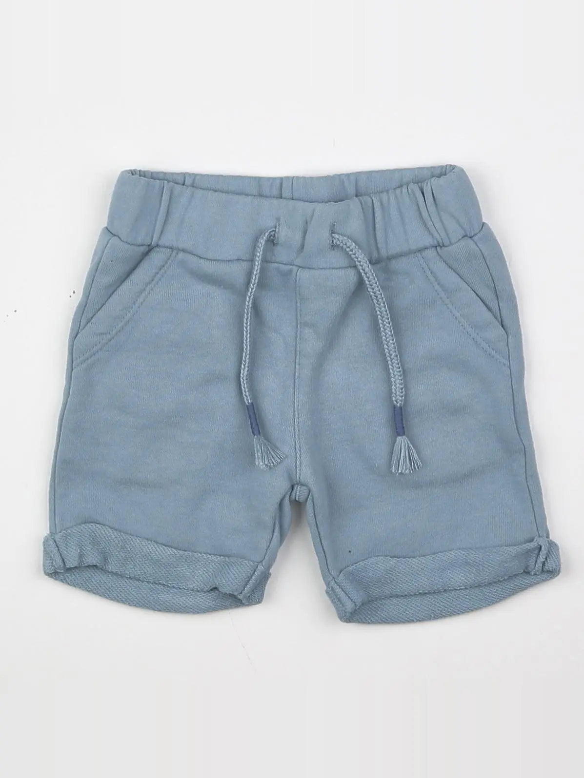 La Redoute - short bleu - 3 mois