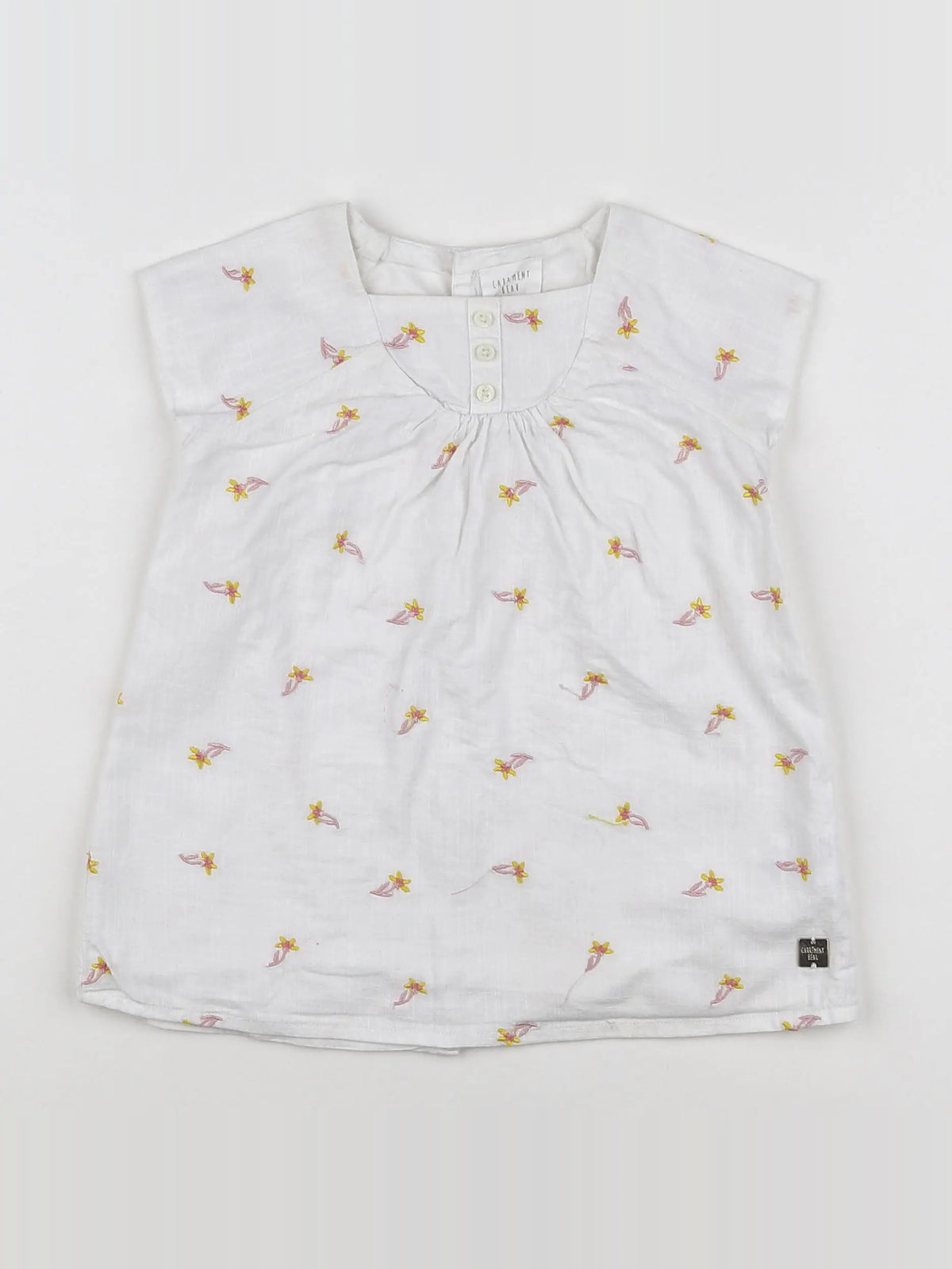 Carrément Beau - robe multicolore - 12 mois
