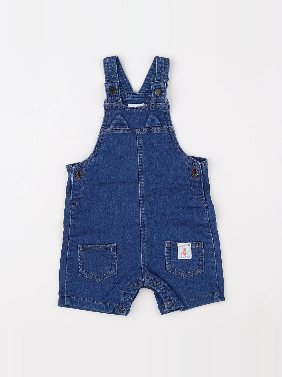 Catimini - salopette bleu - 9 mois