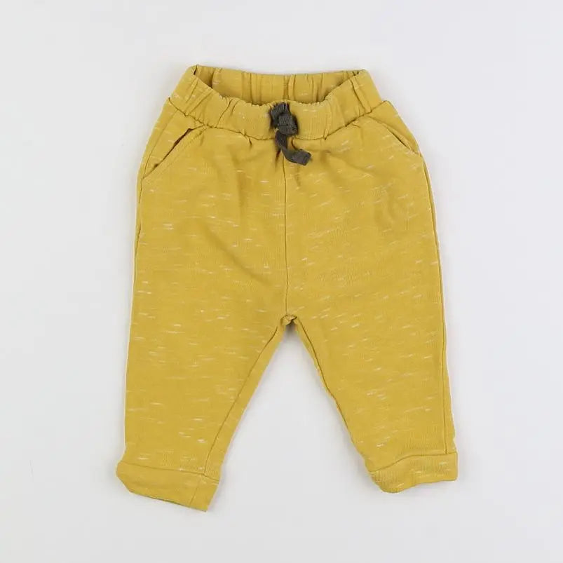 Vertbaudet - jogging jaune - 6 mois