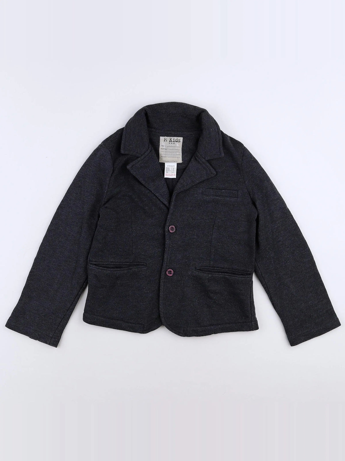 La Redoute - veste gris - 8 ans