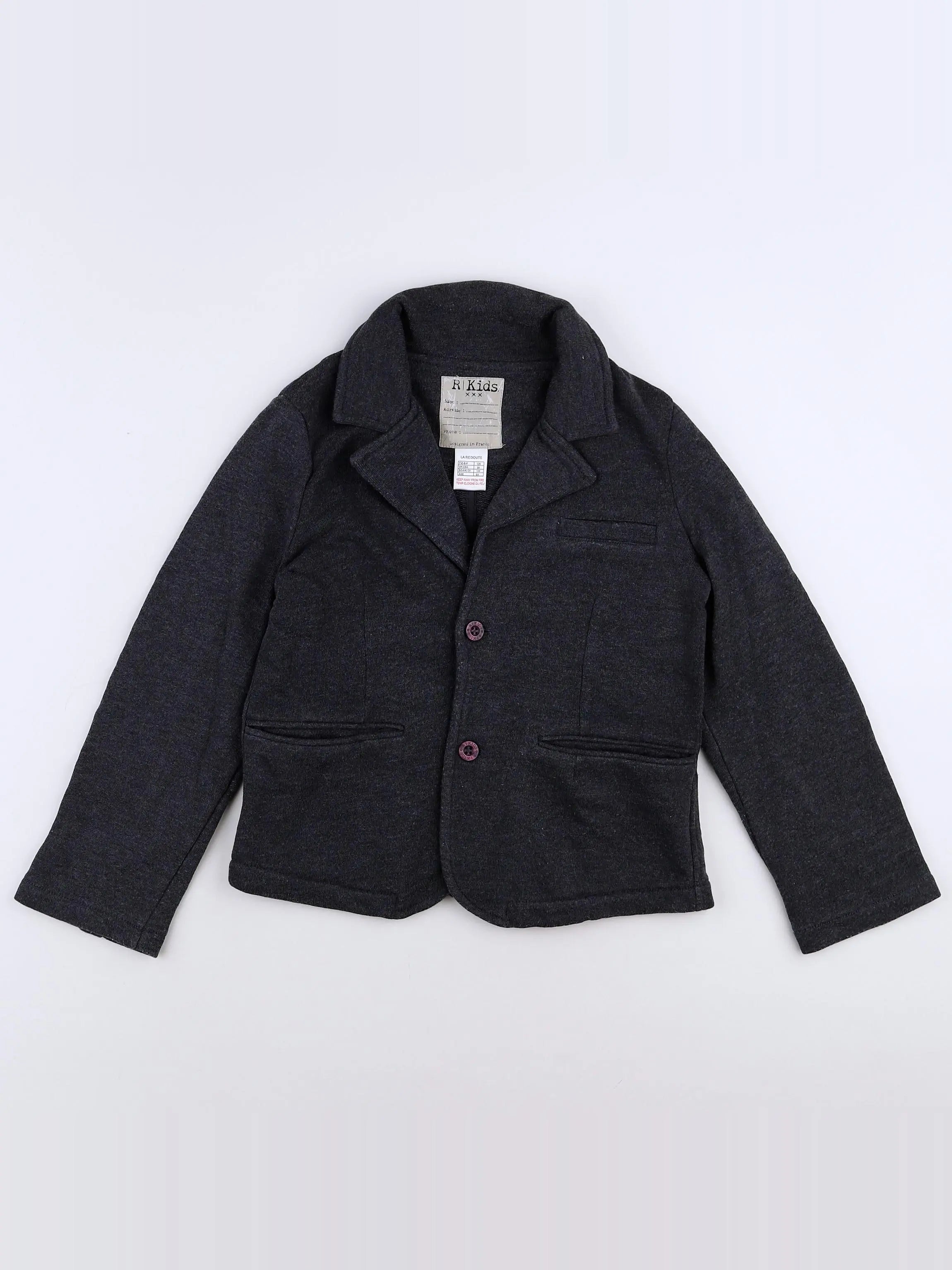 La Redoute - veste gris - 8 ans