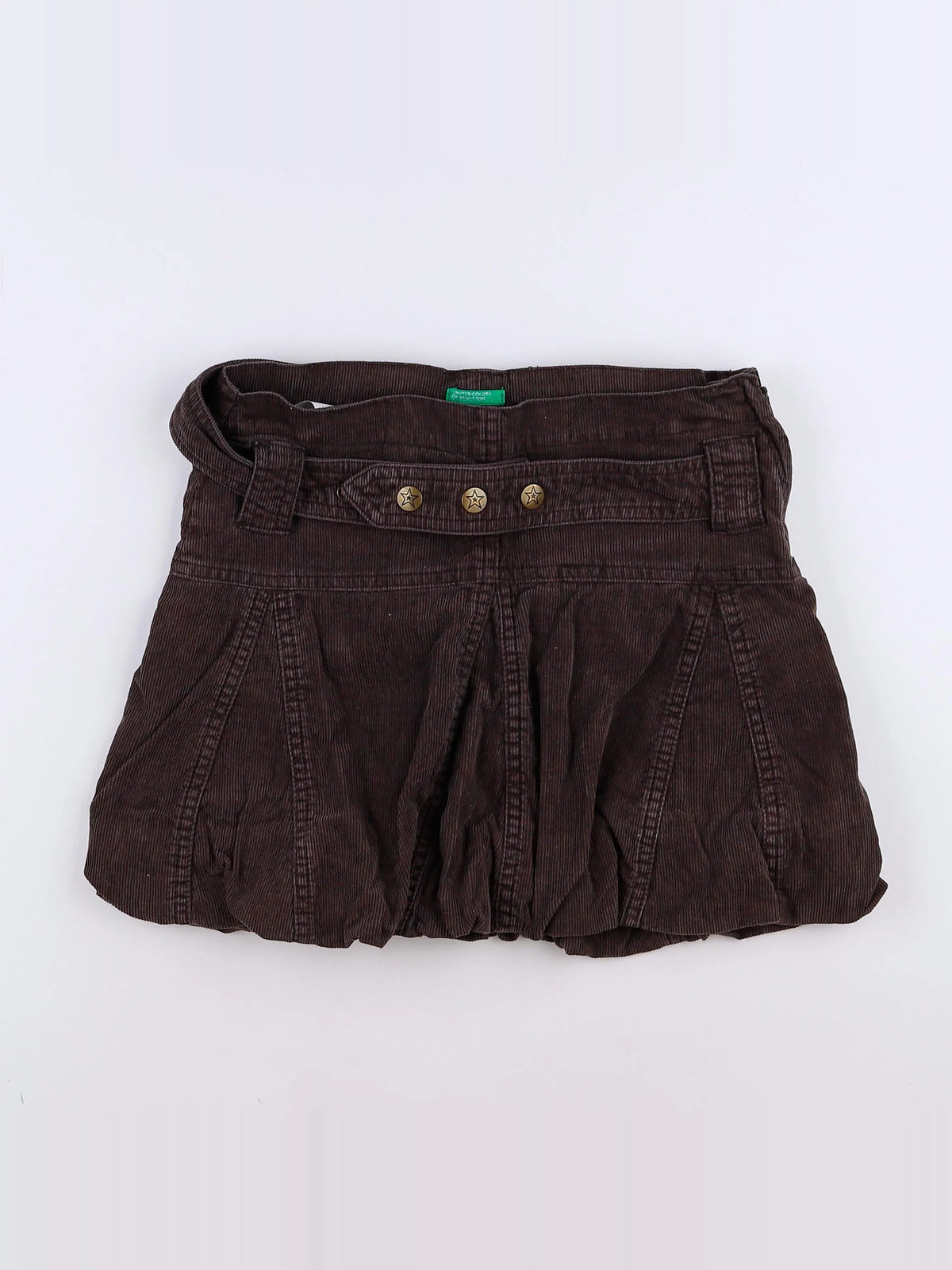 Benetton - jupe marron - 7/8 ans