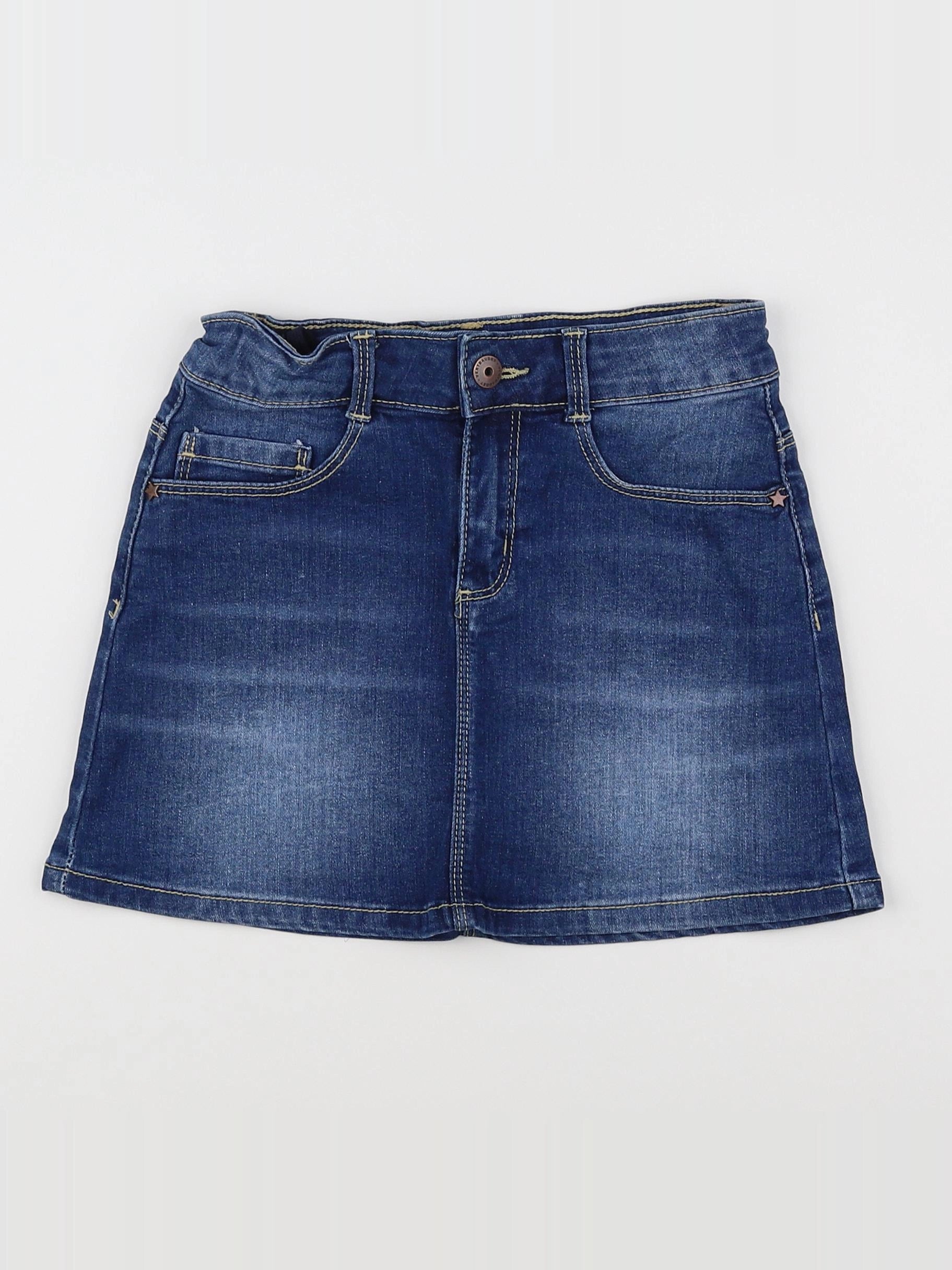 Vertbaudet - jupe bleu - 9 ans