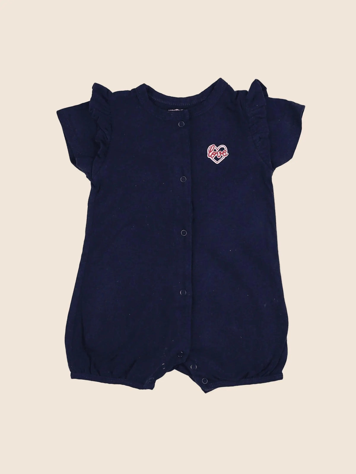 Vertbaudet - combinaison bleu - 6 mois