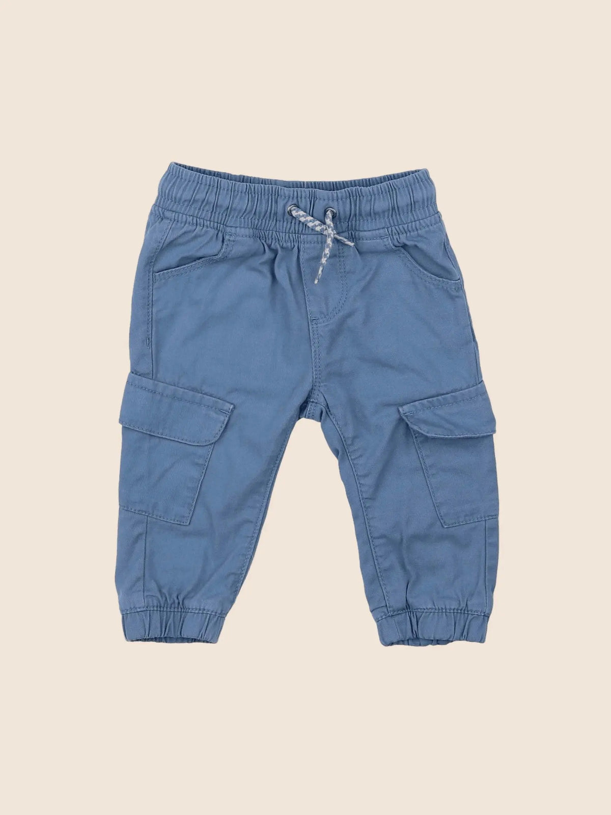 Vertbaudet - pantalon bleu - 6 mois