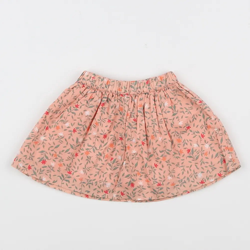 Vertbaudet - jupe orange - 3 mois