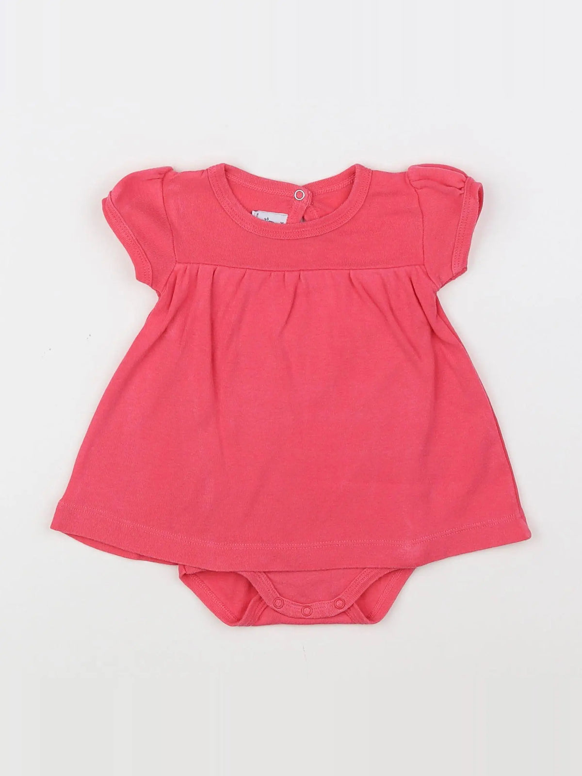 Petit Bateau - robe rose - 3 mois