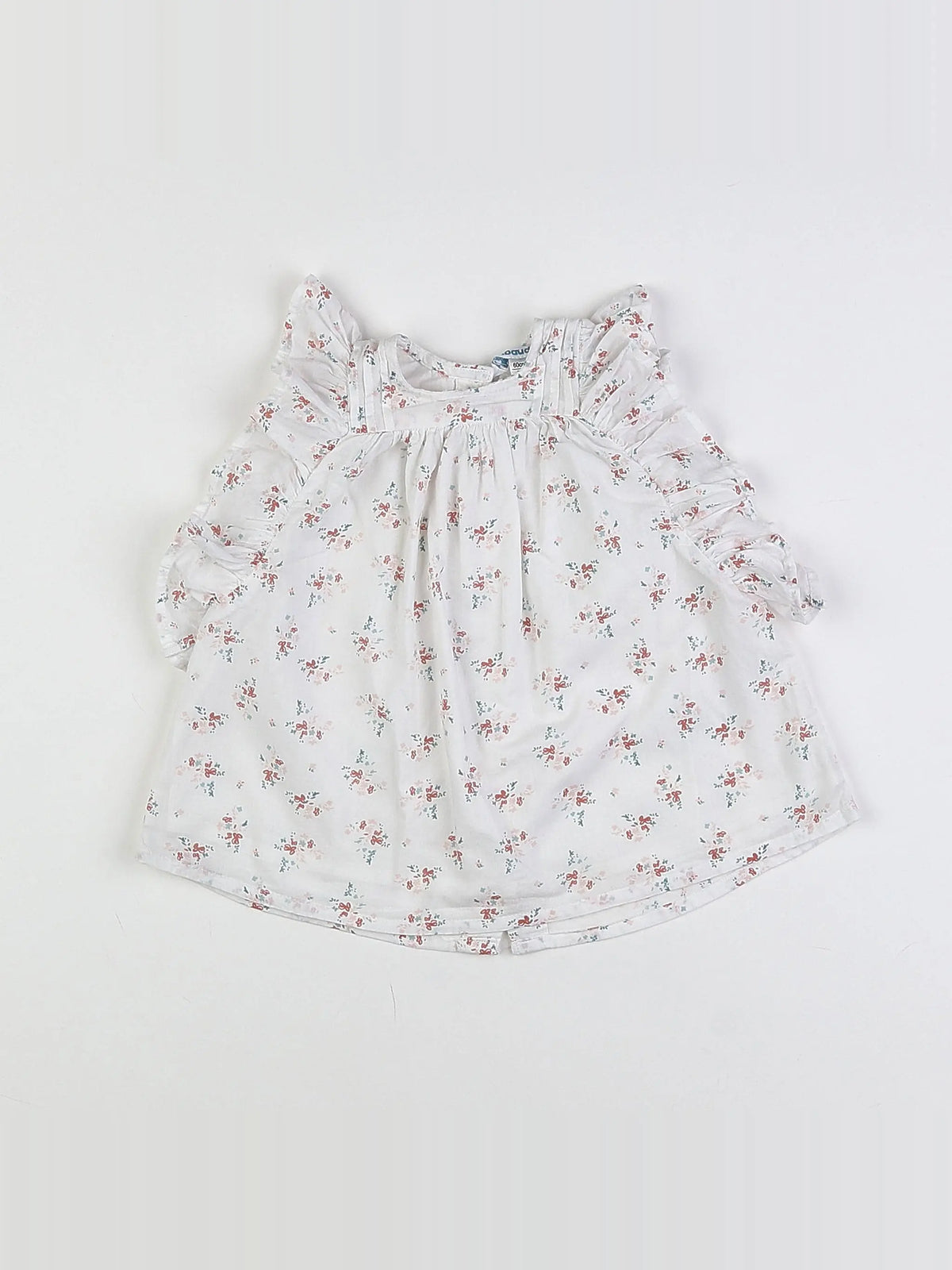 Vertbaudet - robe blanc - 3 mois