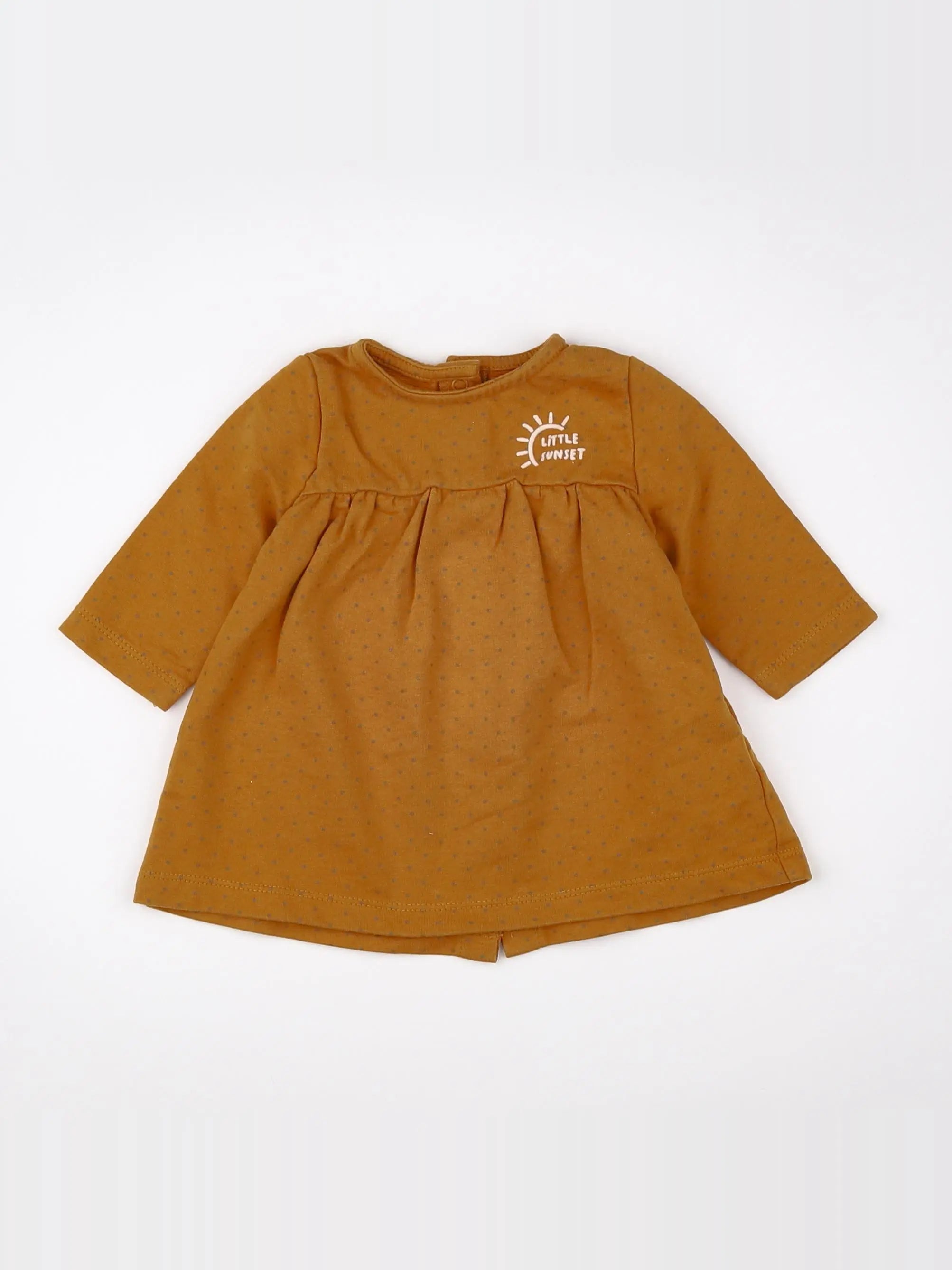 Vertbaudet - robe jaune - 3 mois