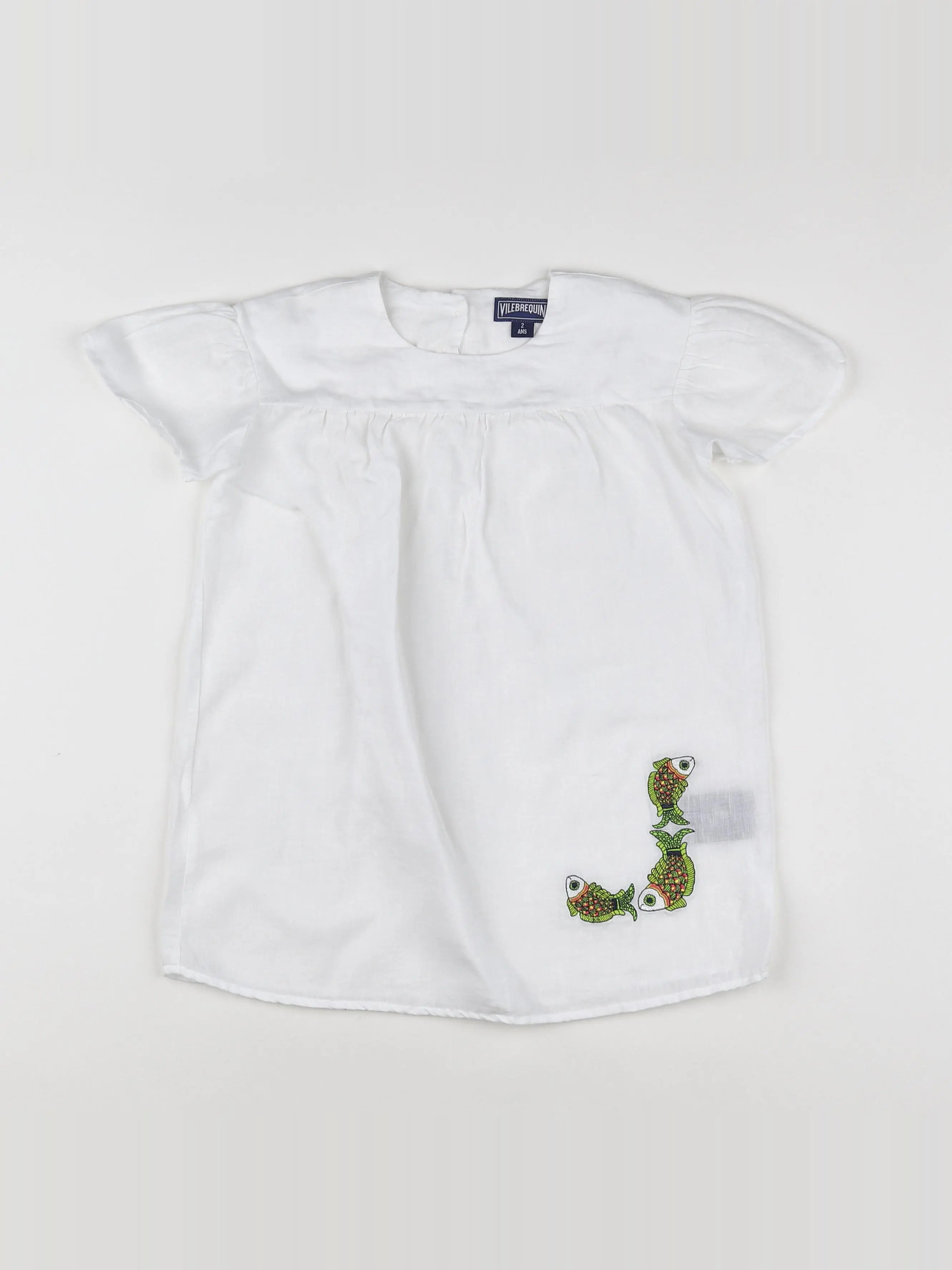 Vilebrequin - robe blanc - 2 ans