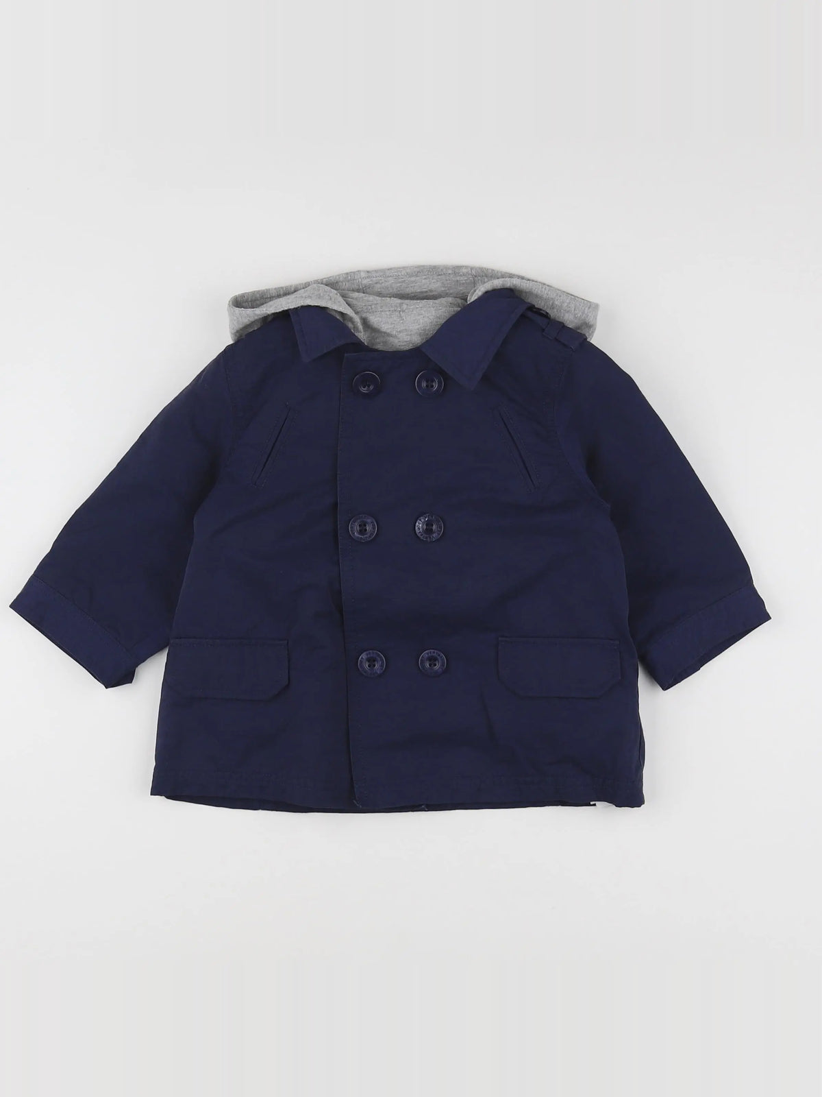 Vertbaudet - veste bleu - 12/18 mois