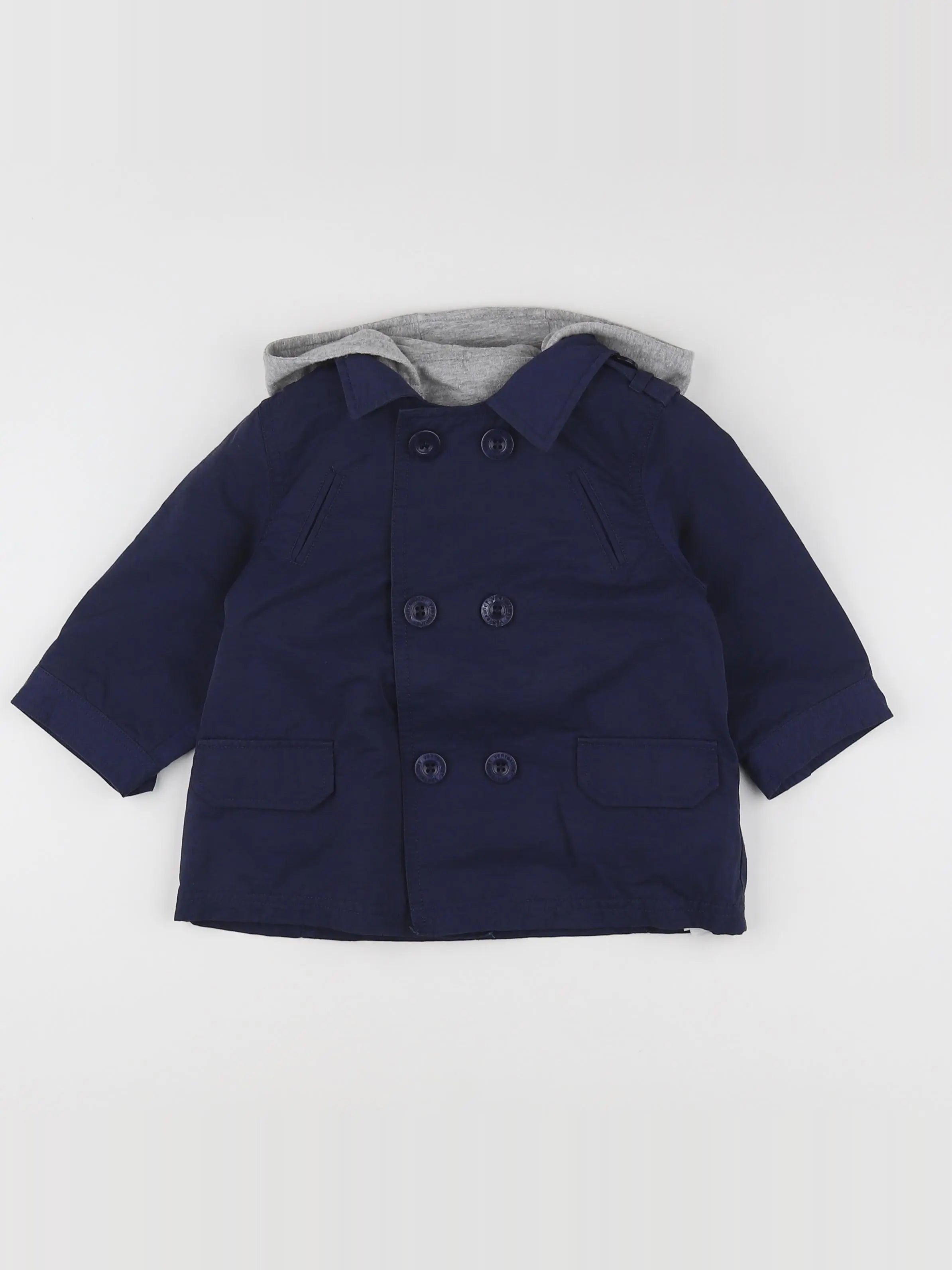 Vertbaudet - veste bleu - 12/18 mois