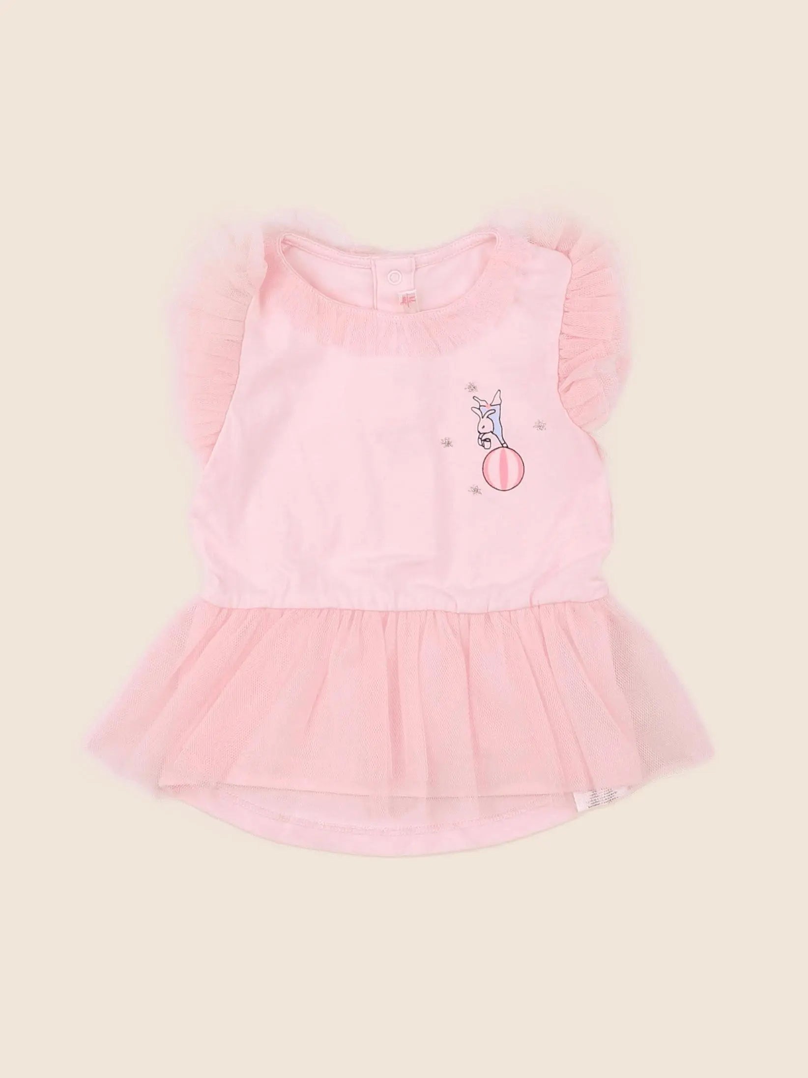 Billie Blush - tee-shirt rose, or - 9 mois