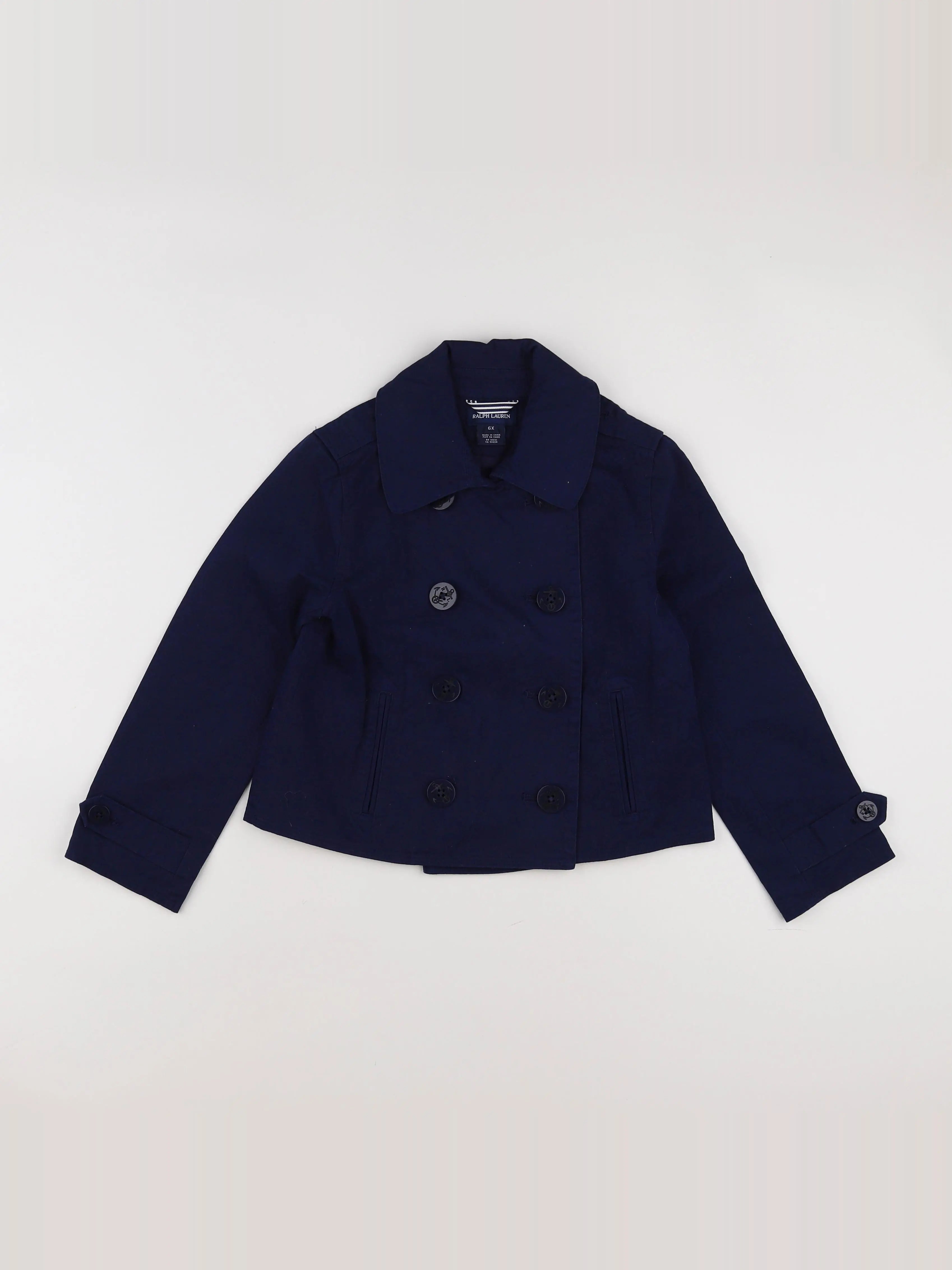 Ralph Lauren - veste bleu - 6 ans