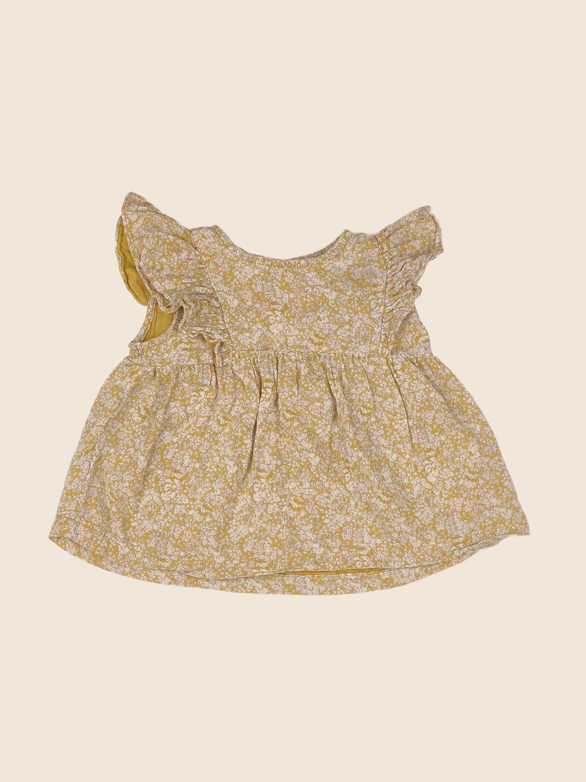 Vertbaudet - blouse jaune - 18 mois
