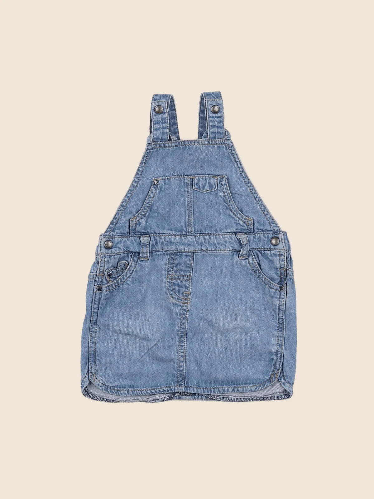 Vertbaudet - robe bleu - 18 mois