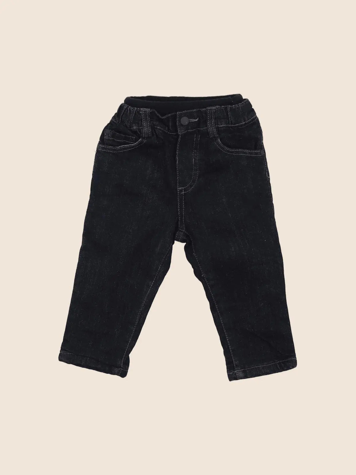 Boutchou - jean doublé bleu - 6 mois