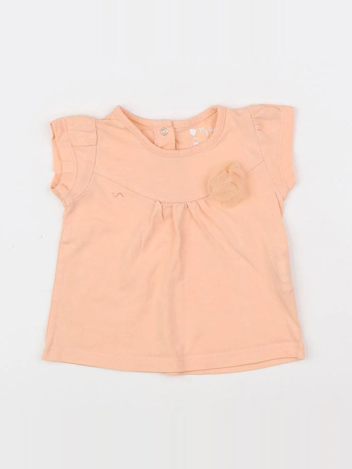 Tape à l'oeil - tee-shirt orange - 9 mois