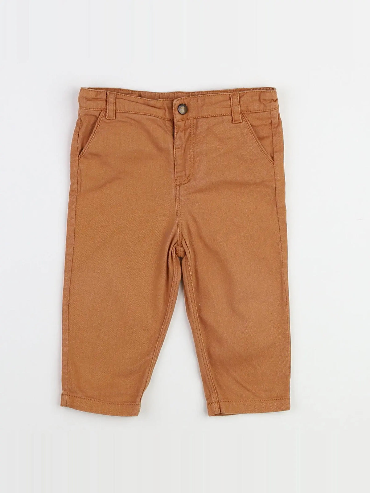 Natalys - pantalon marron - 12 mois