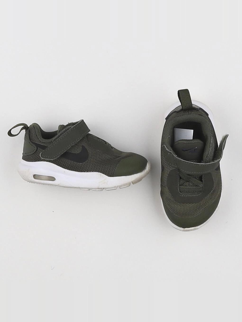 Nike - tennis à scratch/ lacets vert - pointure 19