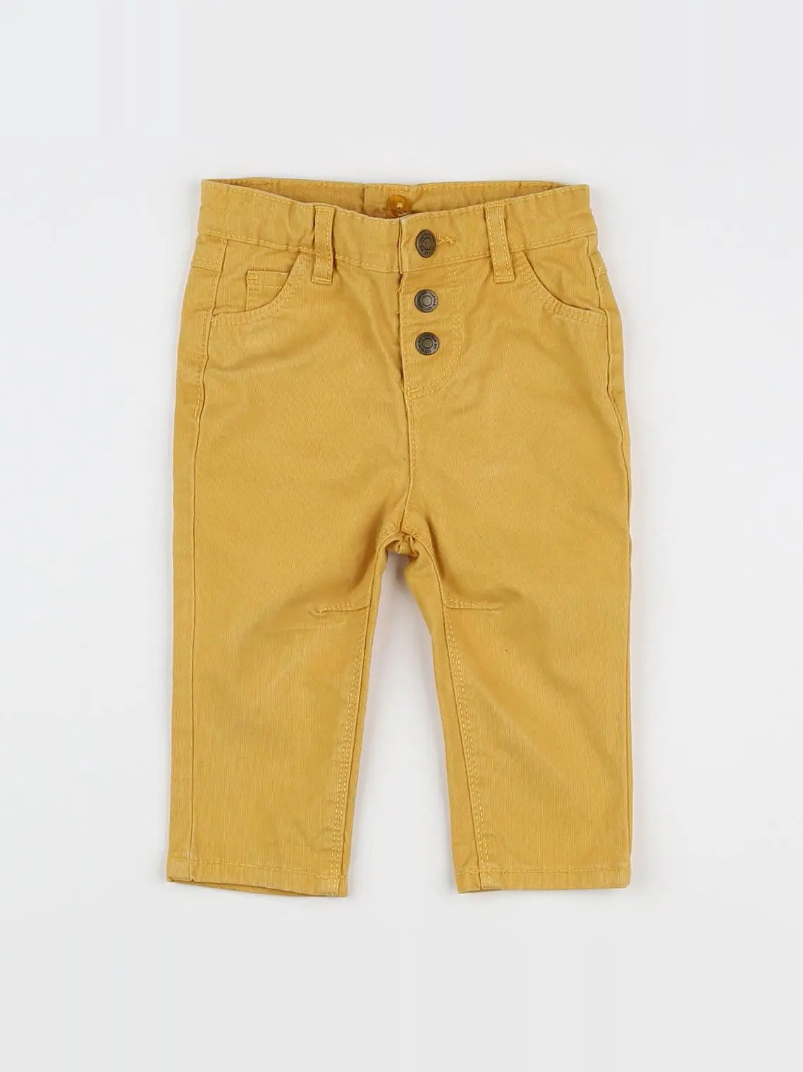 Tape à l'oeil - pantalon jaune - 9 mois