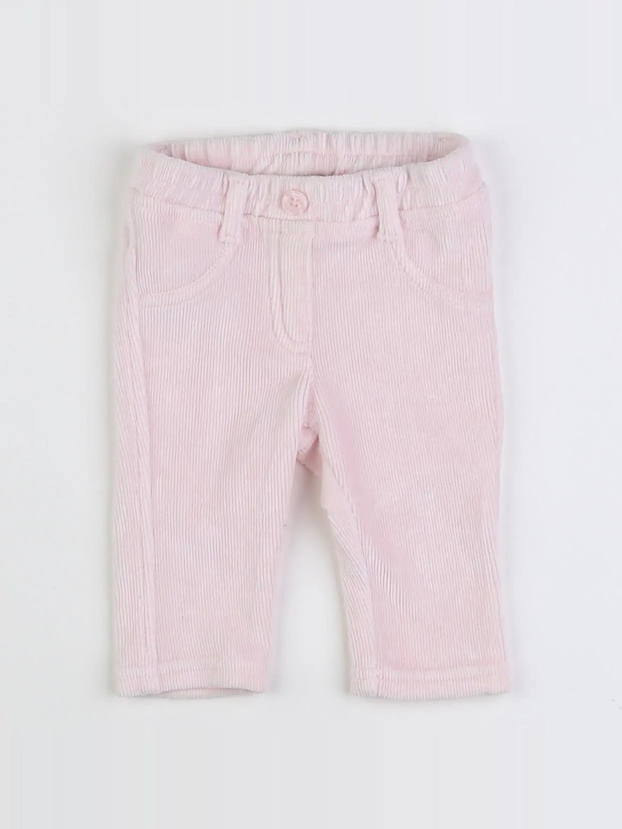 Benetton - jegging rose - 3/6 mois