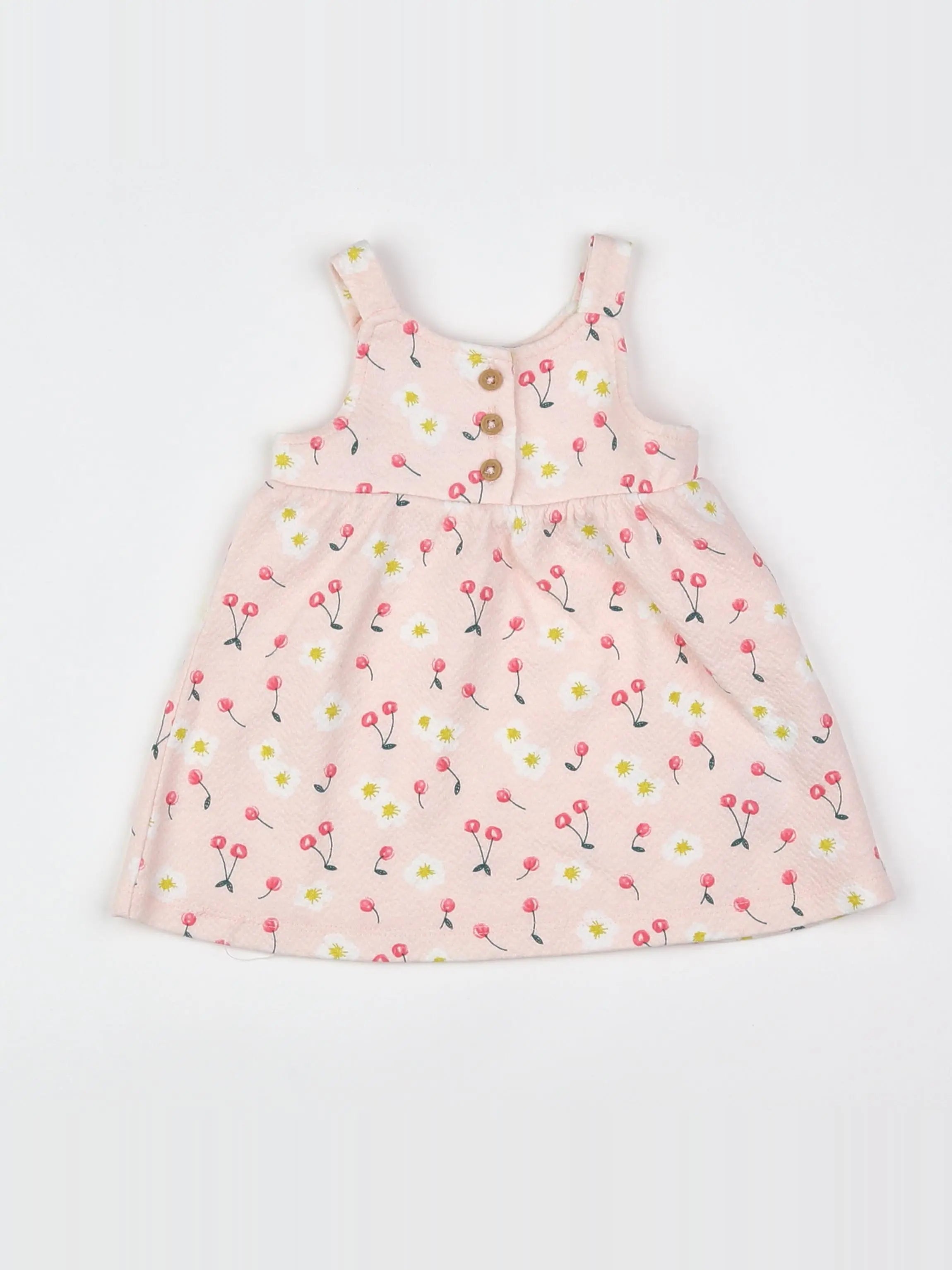 Vertbaudet - robe multicolore - 3 mois