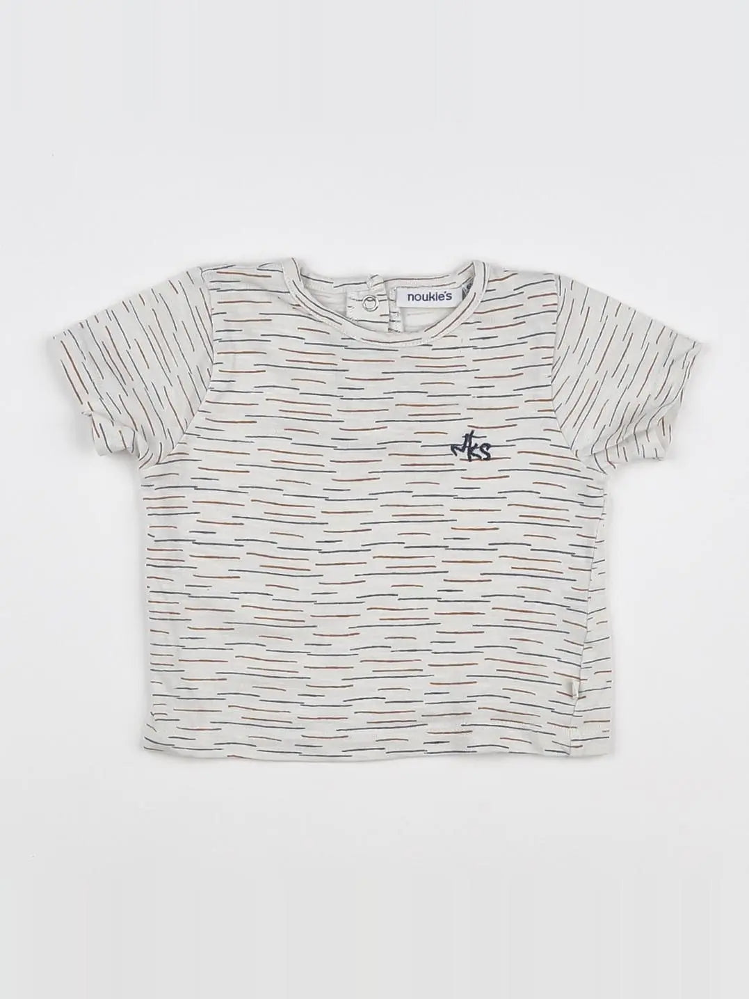 Noukie's - tee-shirt beige - 6 mois