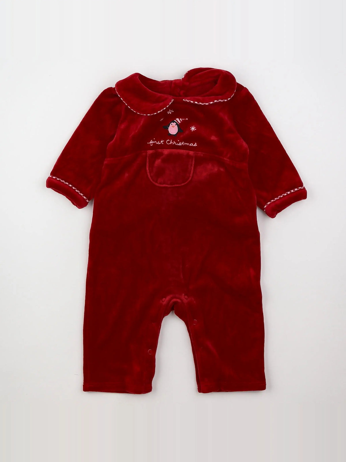 Janie and Jack - combinaison rouge - 3 mois