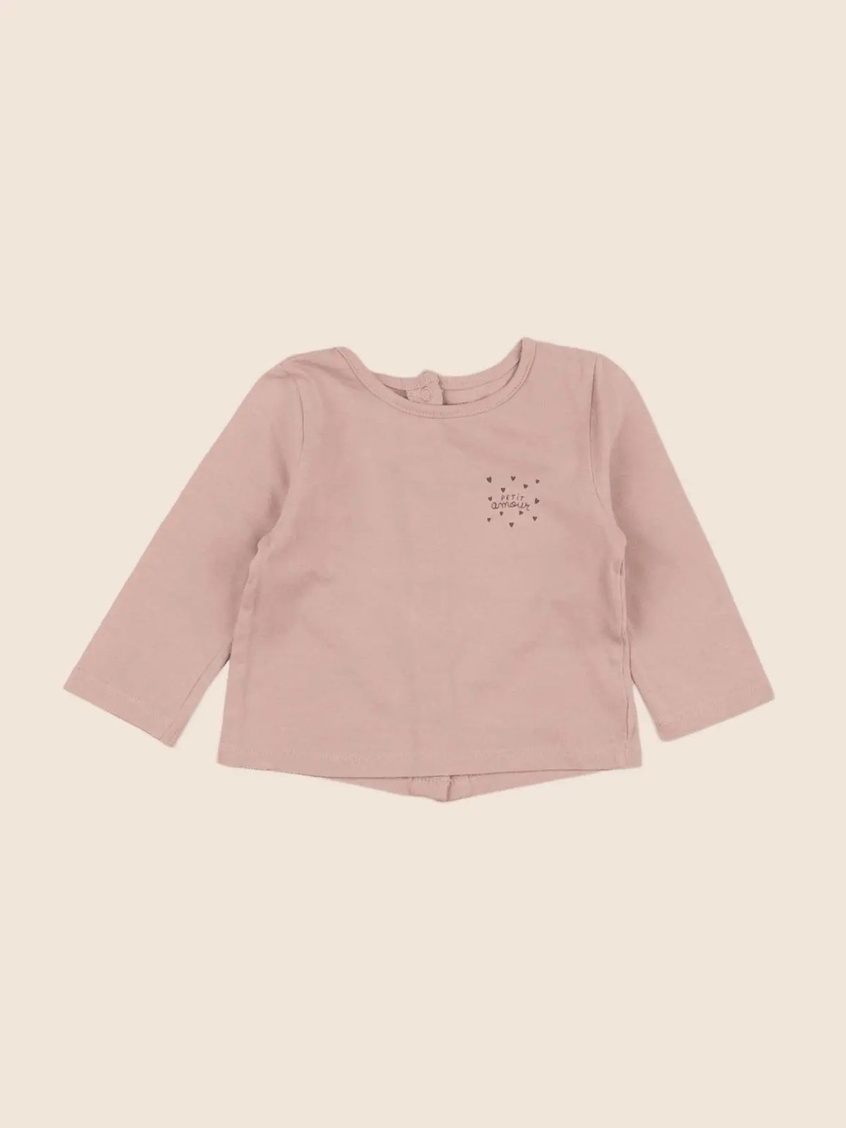 Vertbaudet - tee-shirt rose - 3 mois