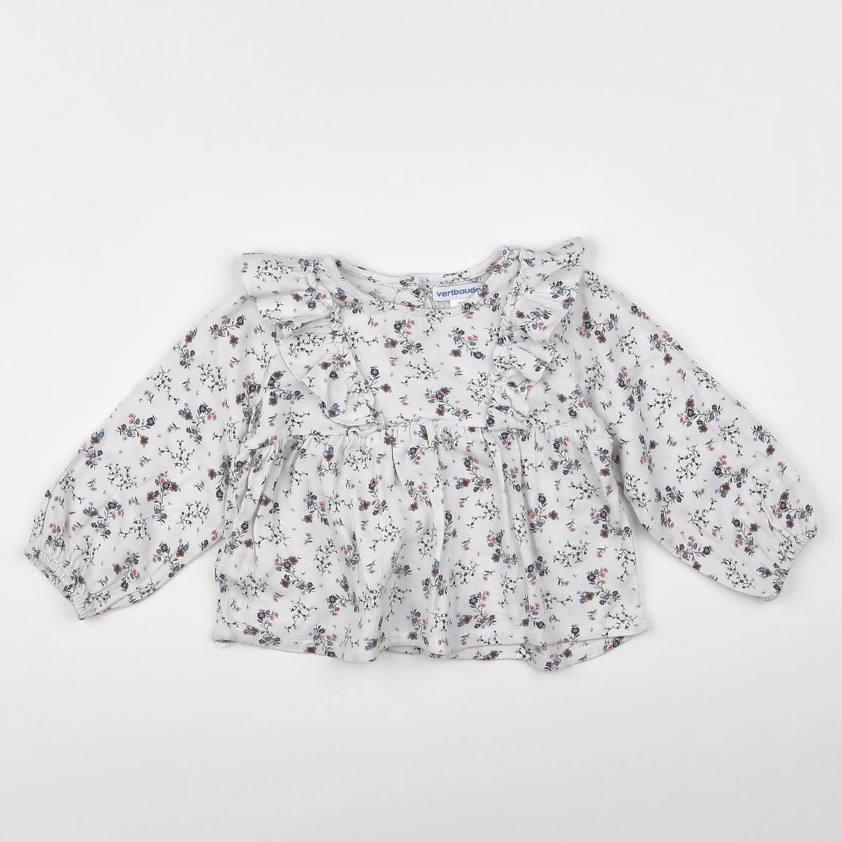 Vertbaudet - blouse multicolore - 12 mois