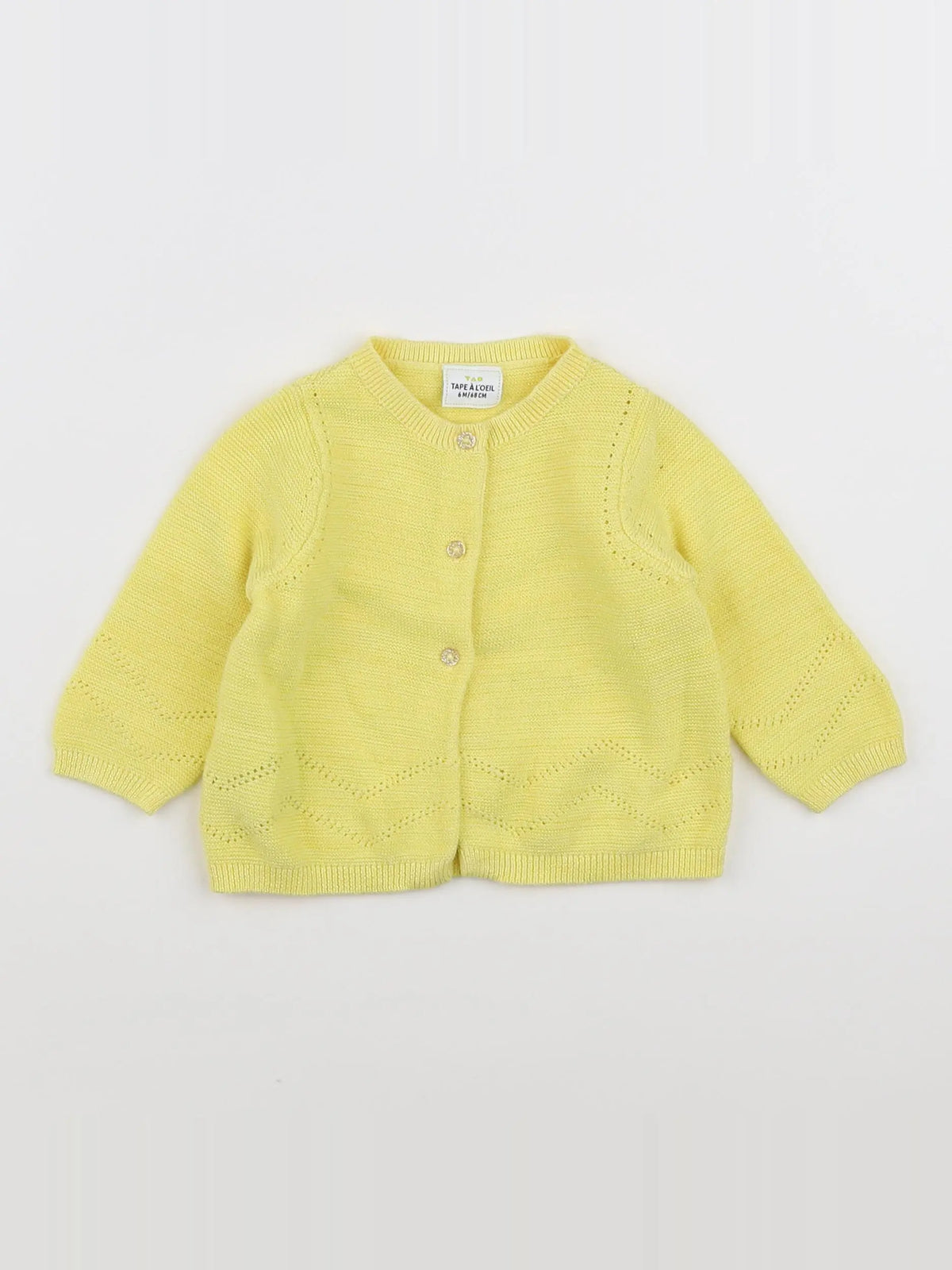 Tape à l'oeil - gilet jaune - 6 mois