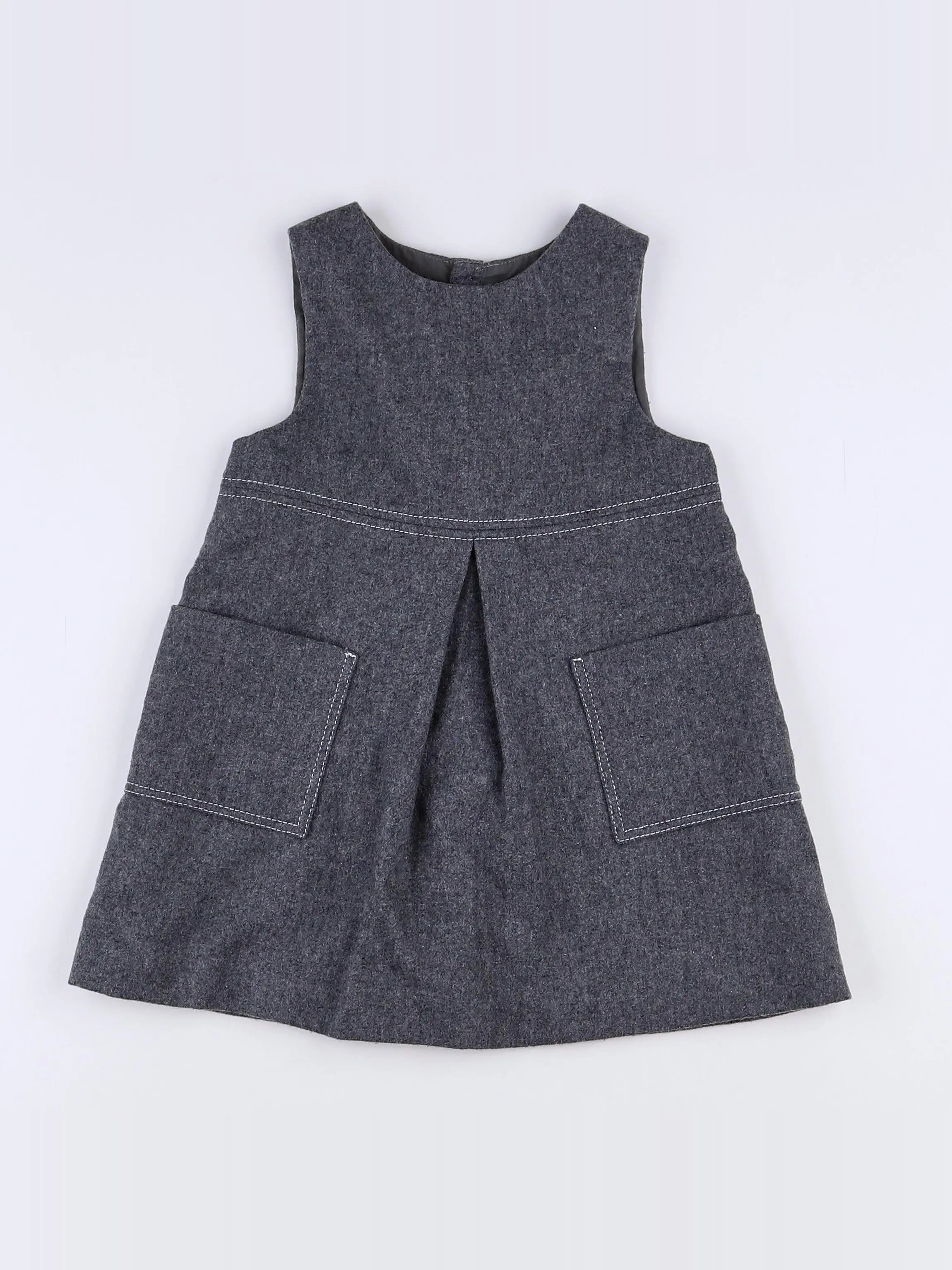 Jacadi - robe gris - 12 ans