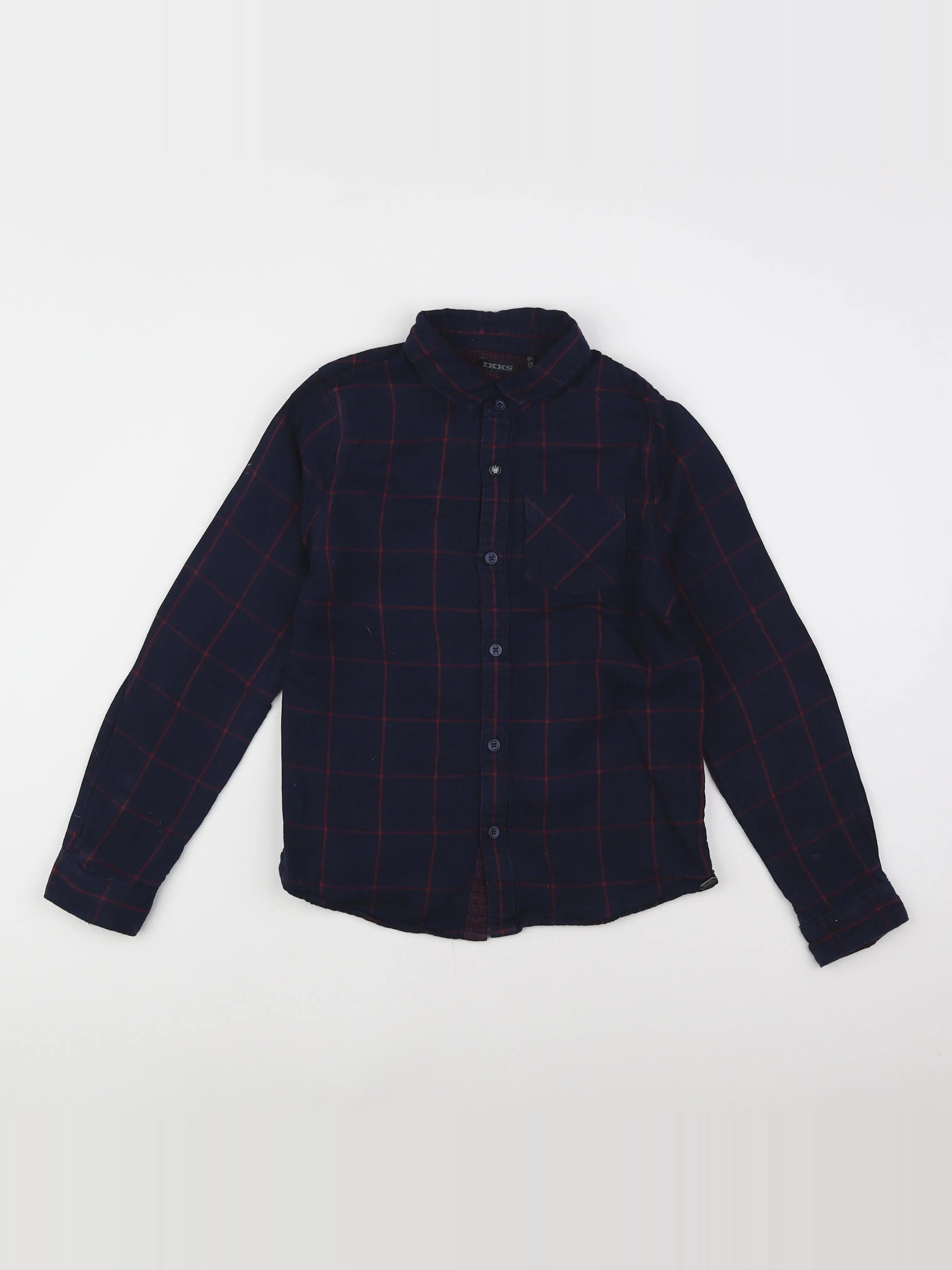 IKKS - chemise bleu - 8 ans