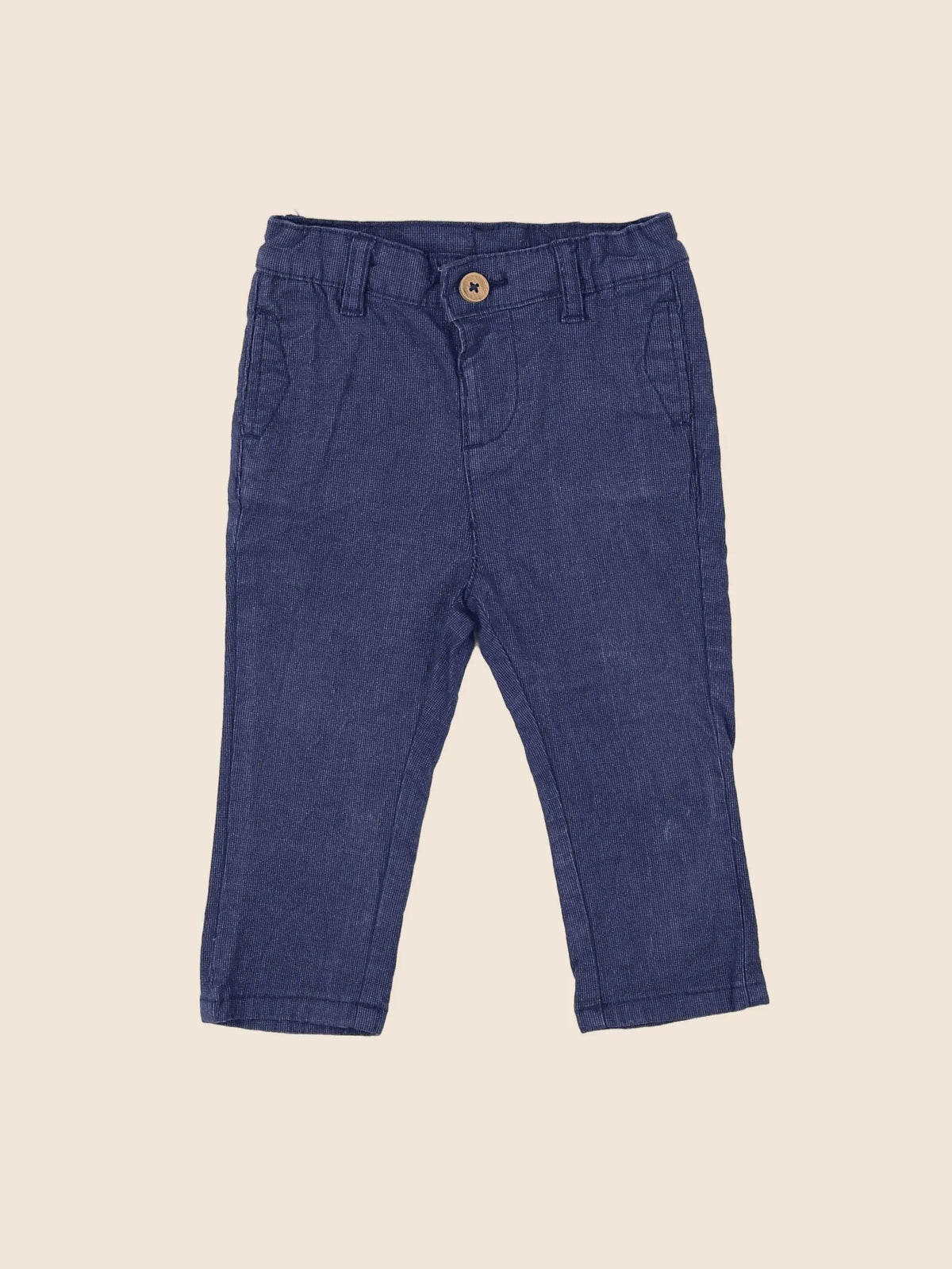Tape à l'oeil - pantalon bleu - 9 mois